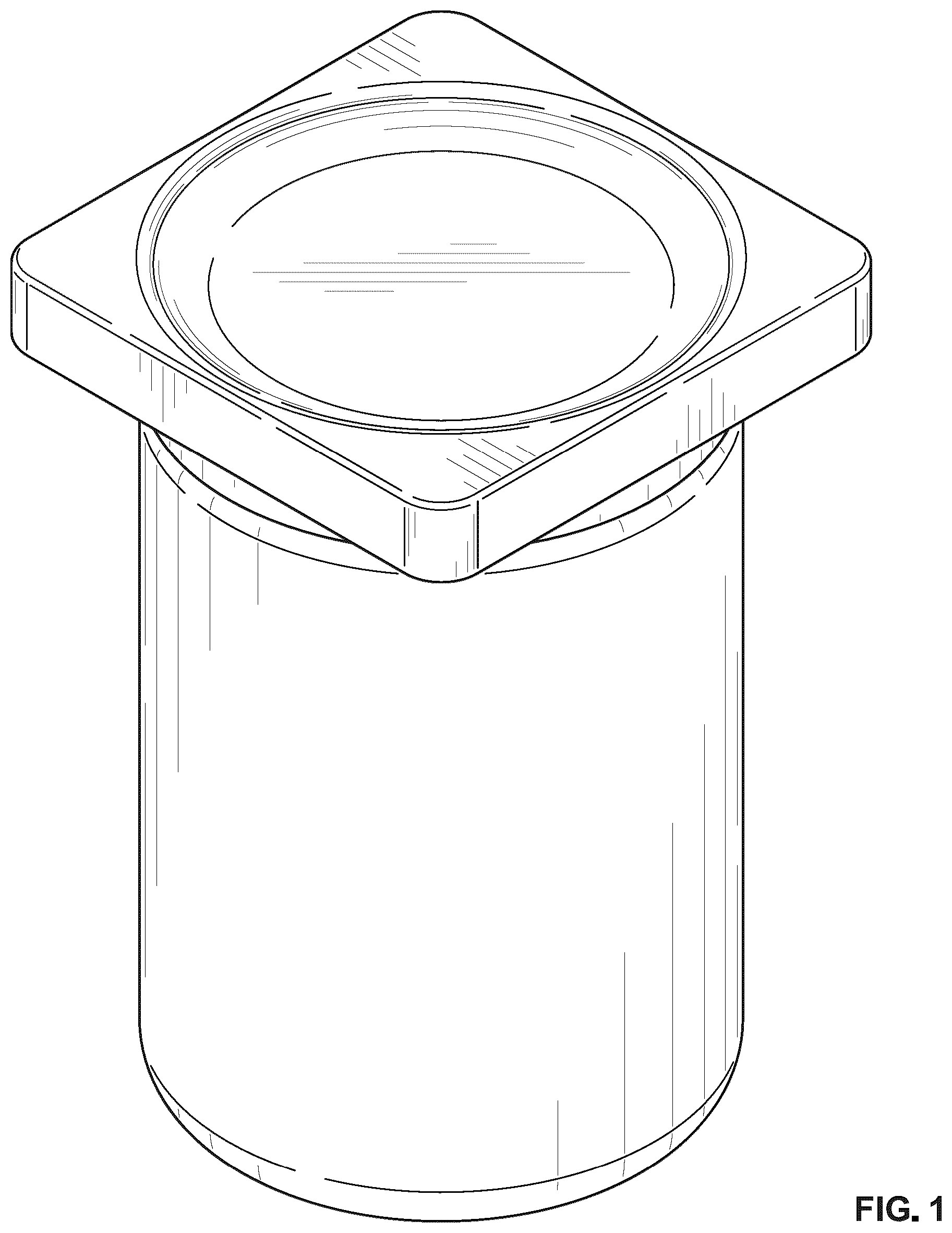 Patent USD1078475 — Combined lid and container — Figure 1