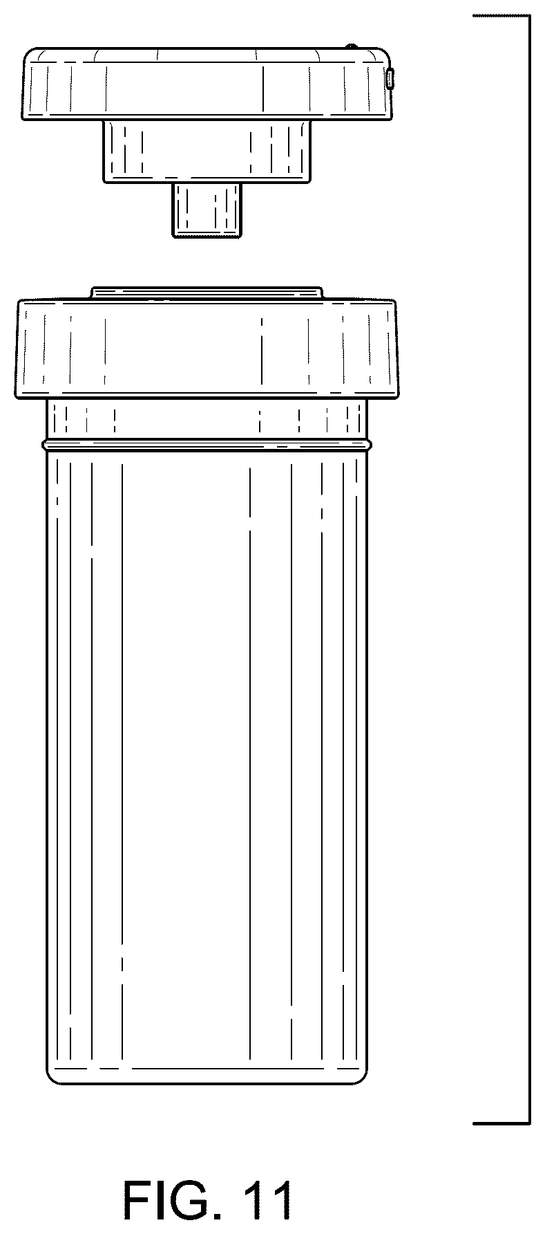 Patent USD1078476 Figure 11 – Cosmetic package