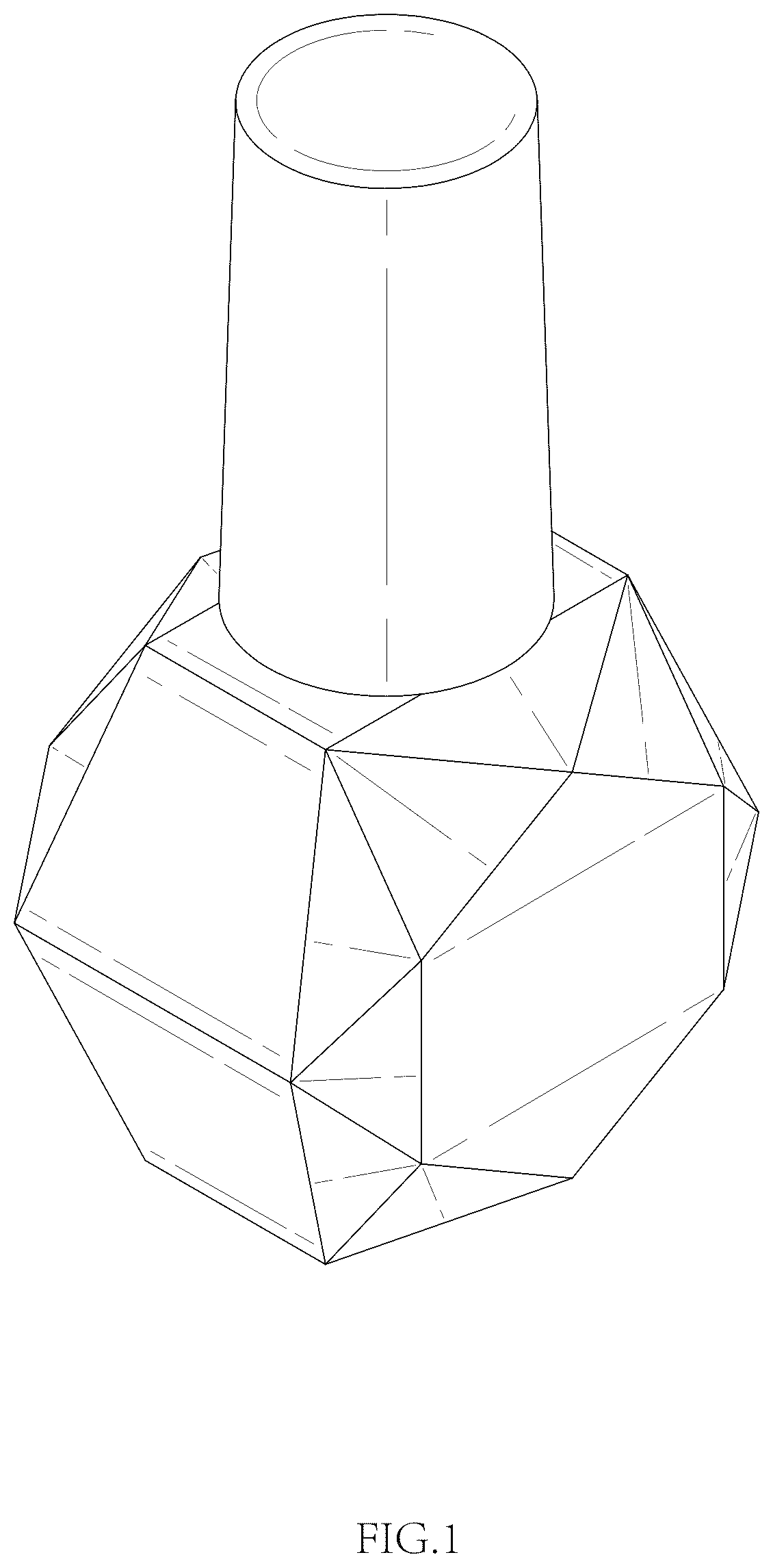Patent USD1078482 — Nail polish bottle — Figure 1