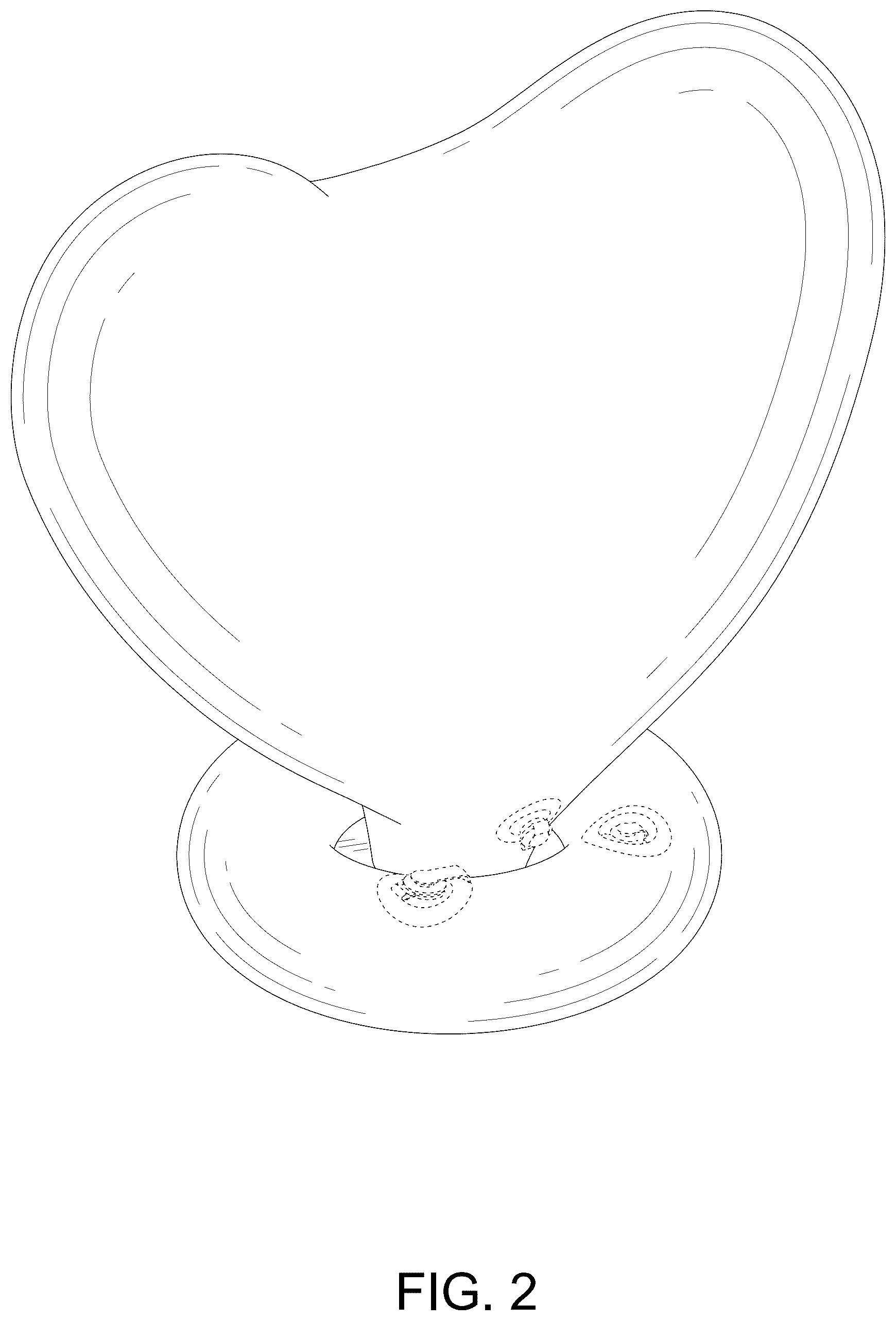 Patent USD1078534 Figure 2 – Heart shaped ornament