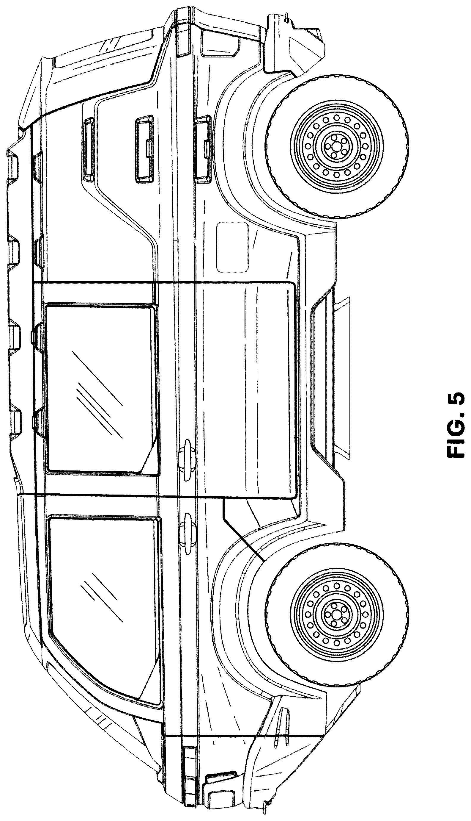 Patent USD1078542 Figure 4 – Utility task vehicle