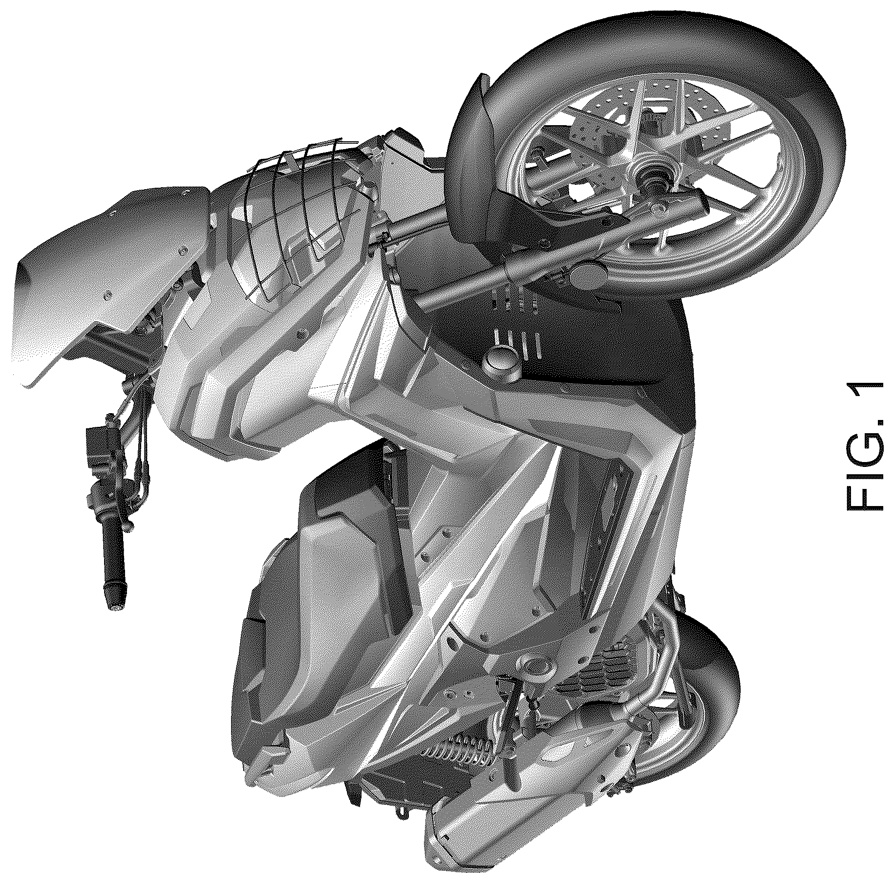 Patent USD1078544 Figure 1 – Motorcycle