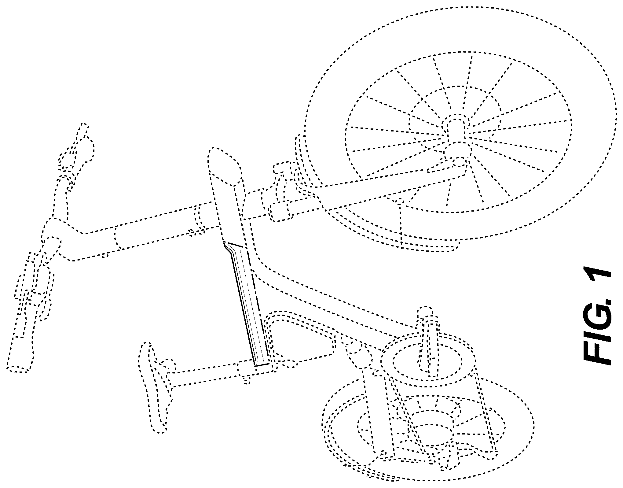 Patent USD1078552 — Bicycle frame — Figure 1