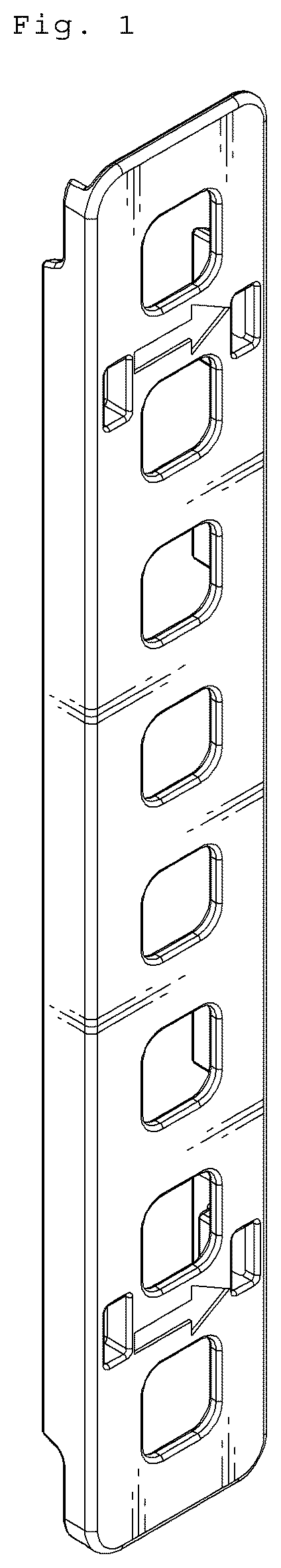 Patent USD1078564 — Radiator support cover for a vehicle — Figure 1