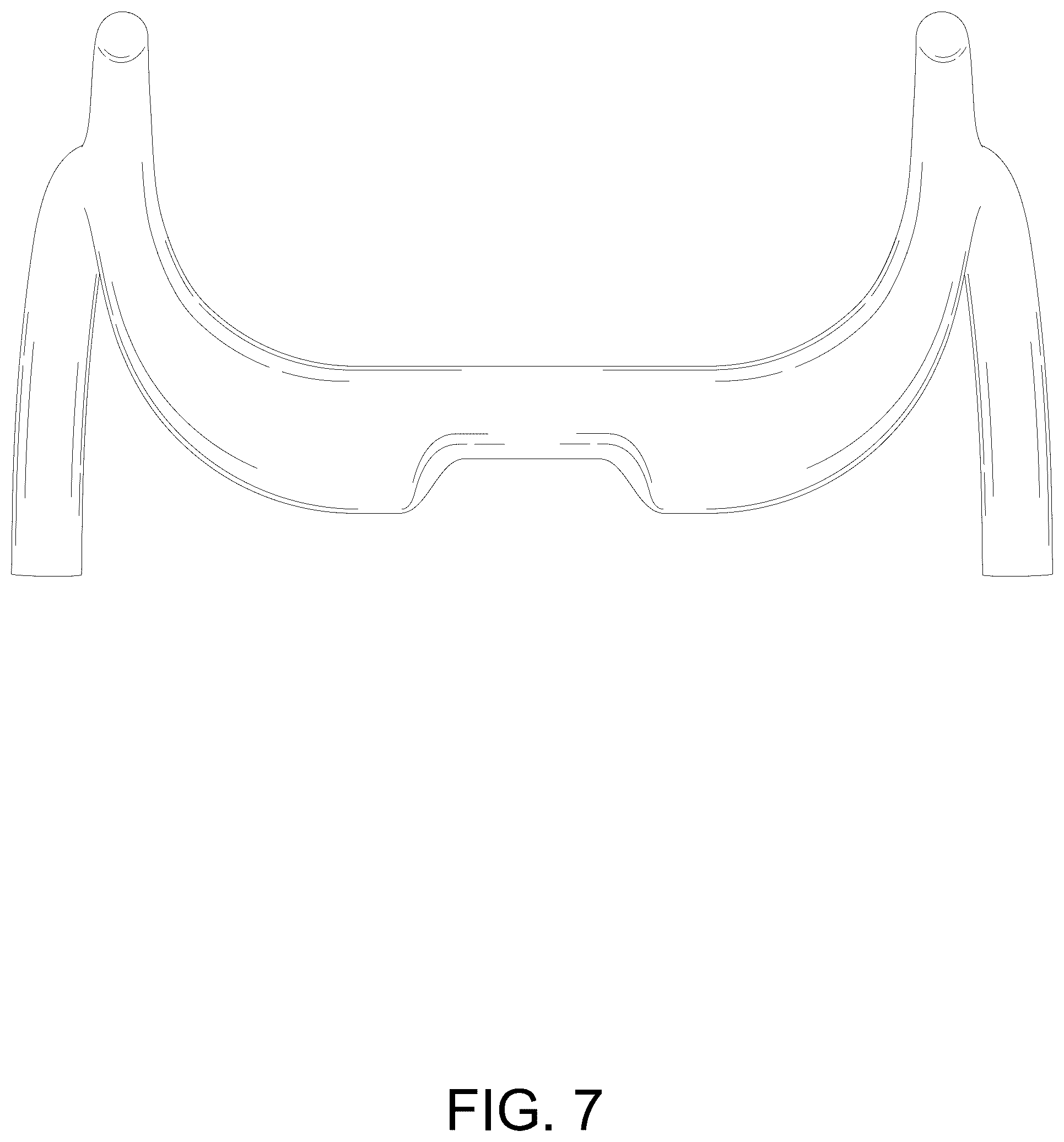 Patent USD1078565 Figure 7 – Bicycle handlebar