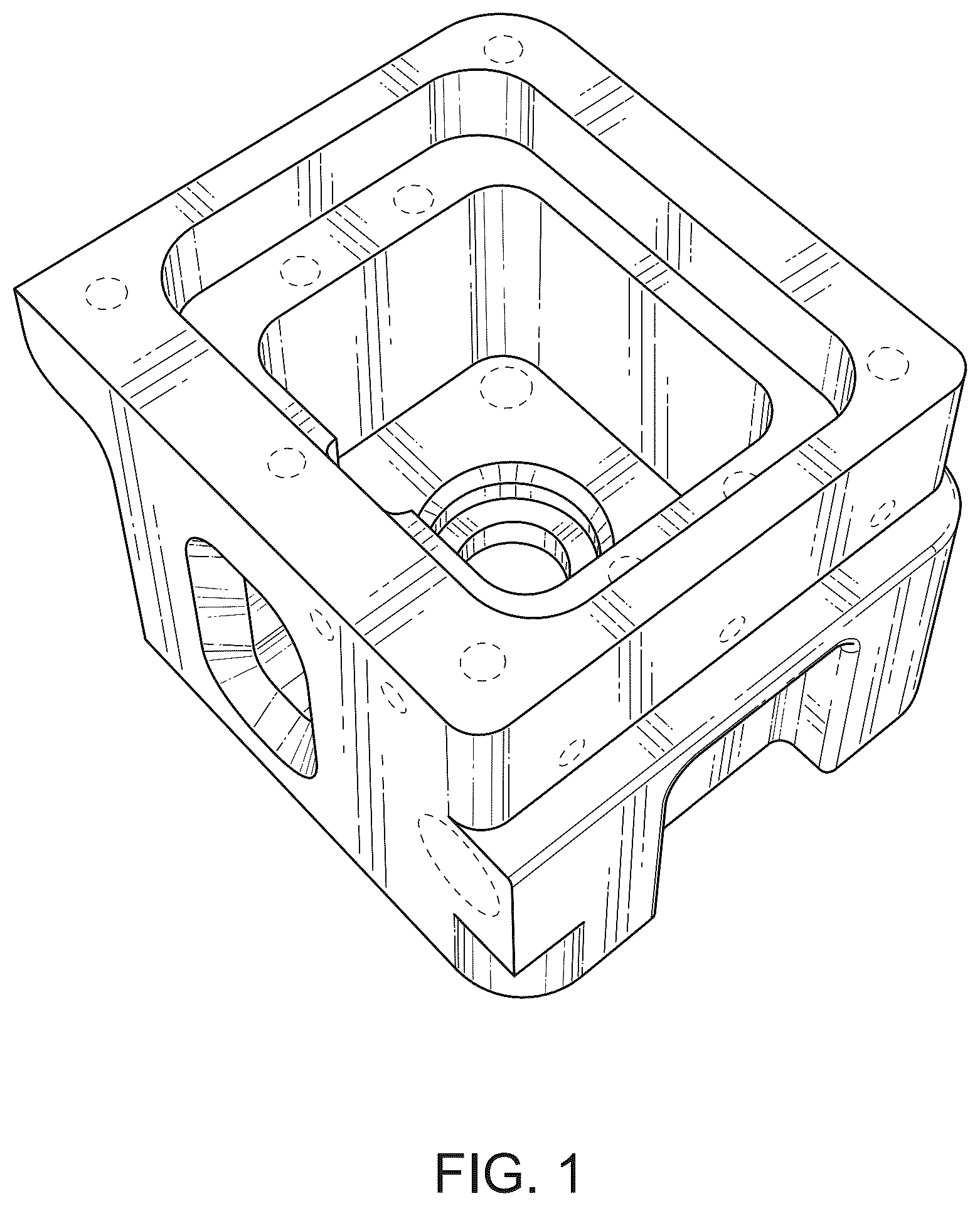 Patent USD1078566 — Shifter center cage for a vehicle — Figure 1