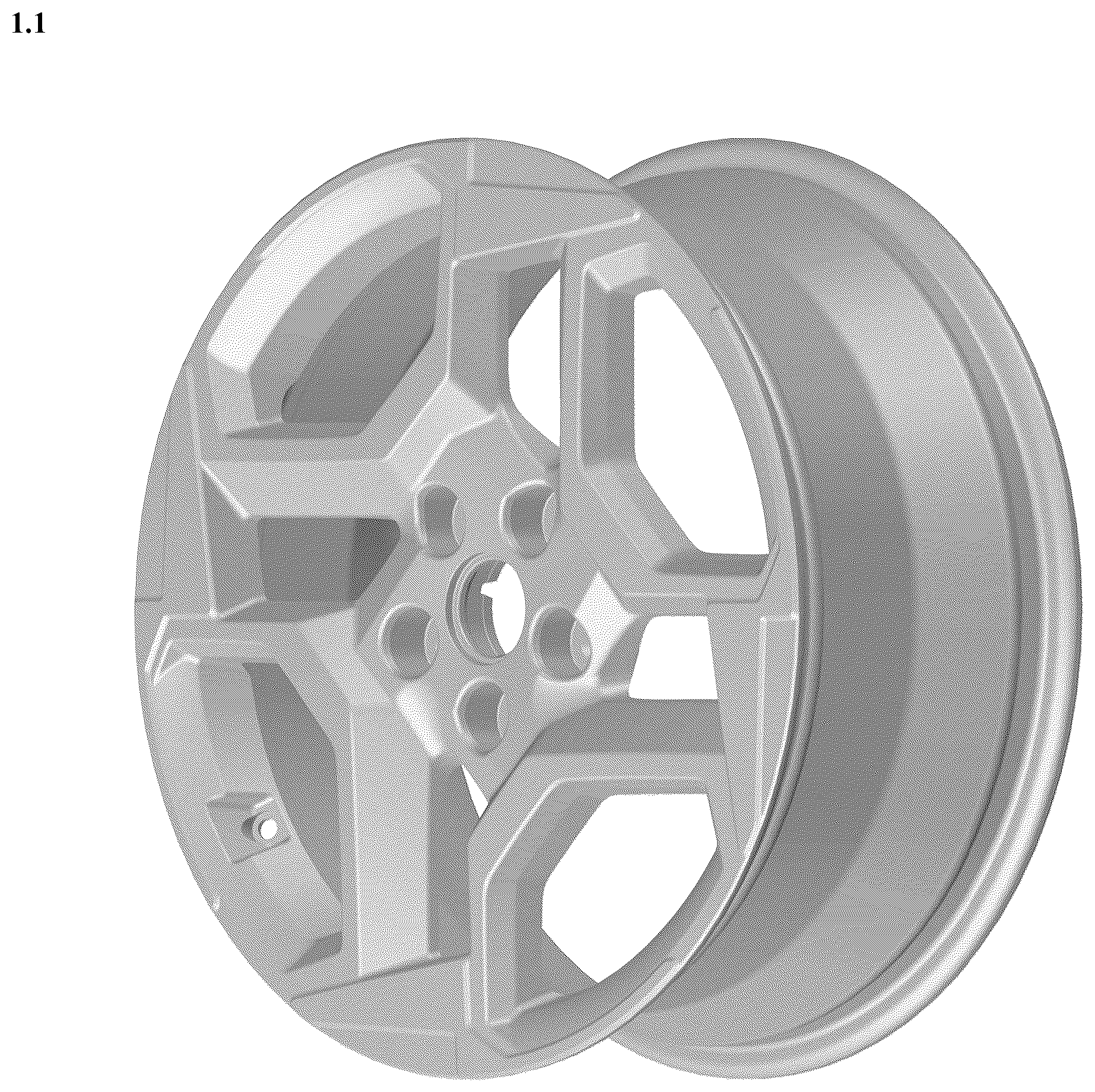 Patent USD1078579 — Wheel for automobile — Figure 1