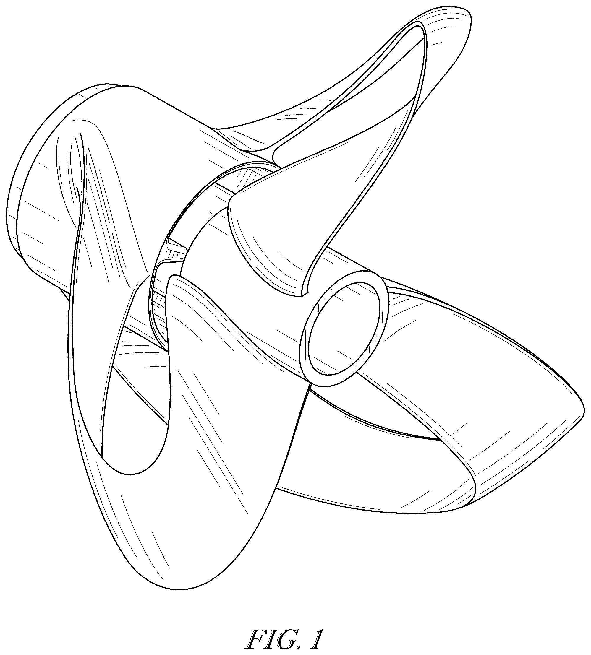 Patent USD1078583 — Propeller with stepped hub — Figure 1
