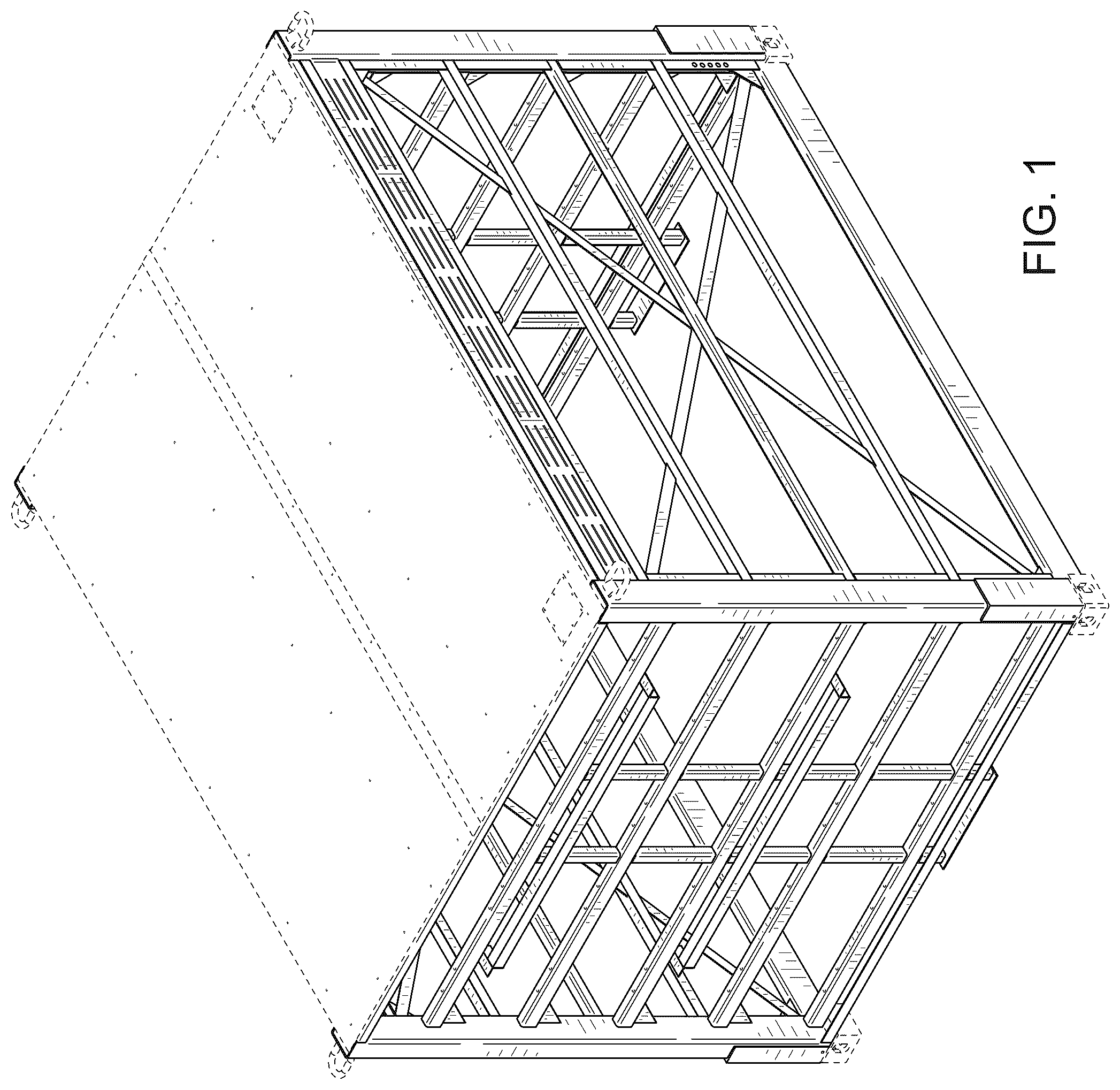 Patent USD1078588 — Frame for gas cylinders — Figure 1