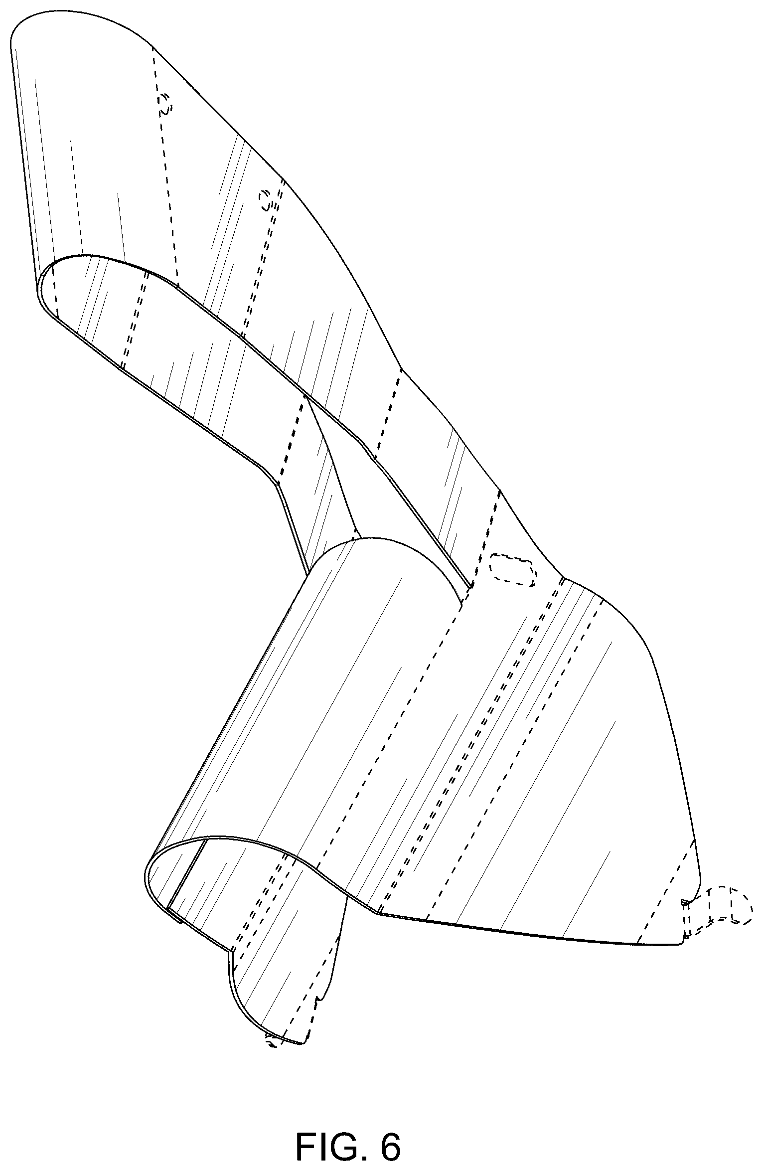 Patent USD1078589 Figure 6 – Bottle bracket