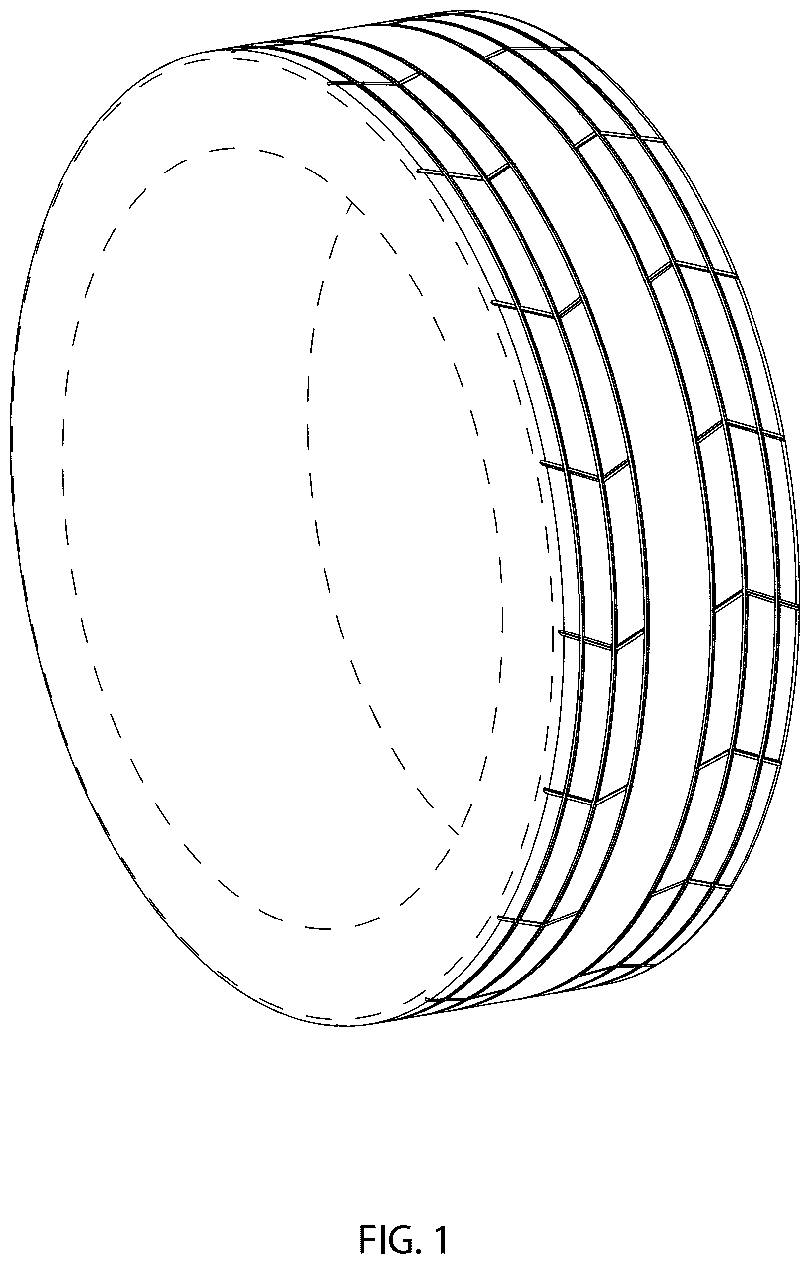 Patent USD1078596 — Tire — Figure 1