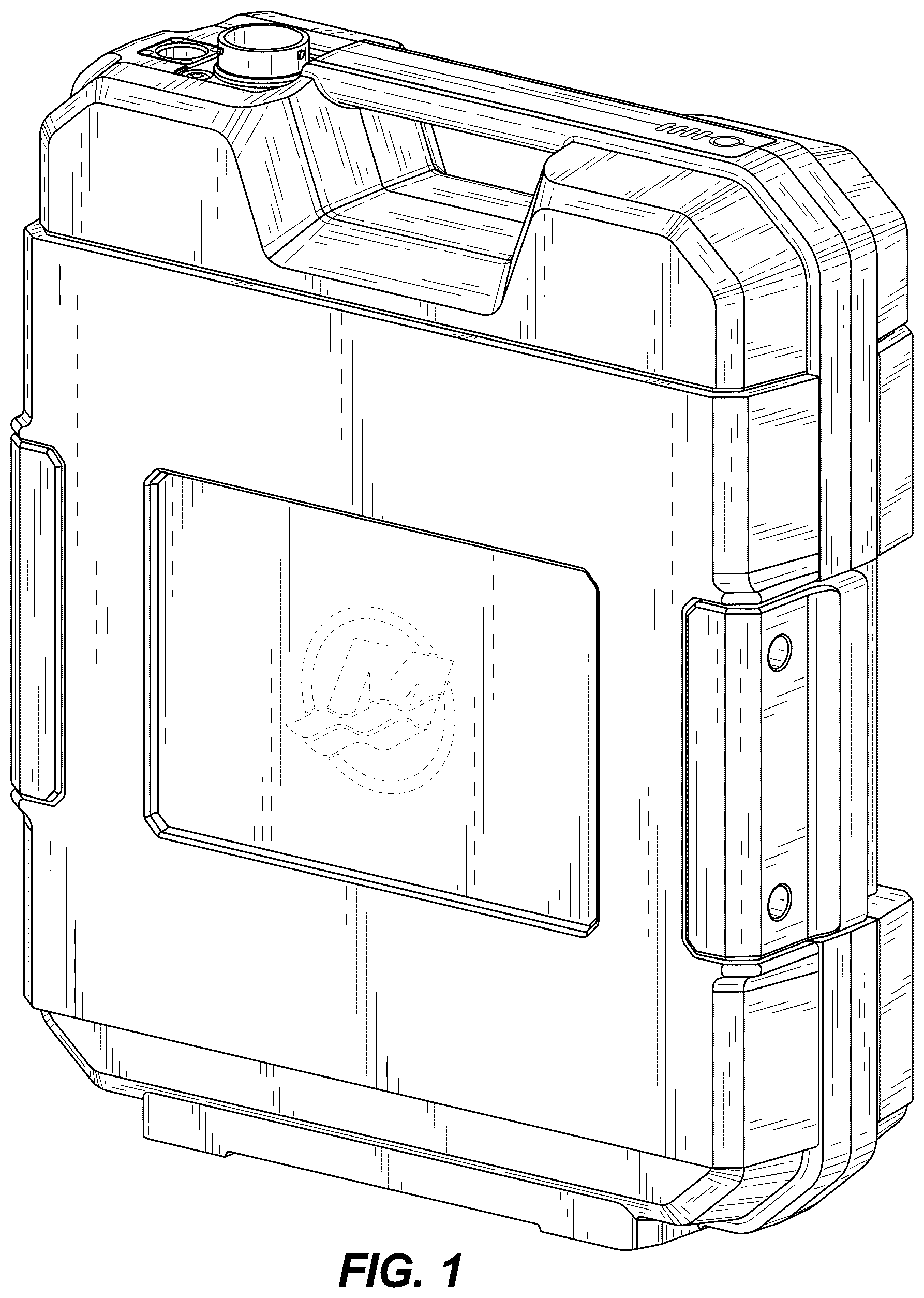 Patent USD1078603 — Battery — Figure 1