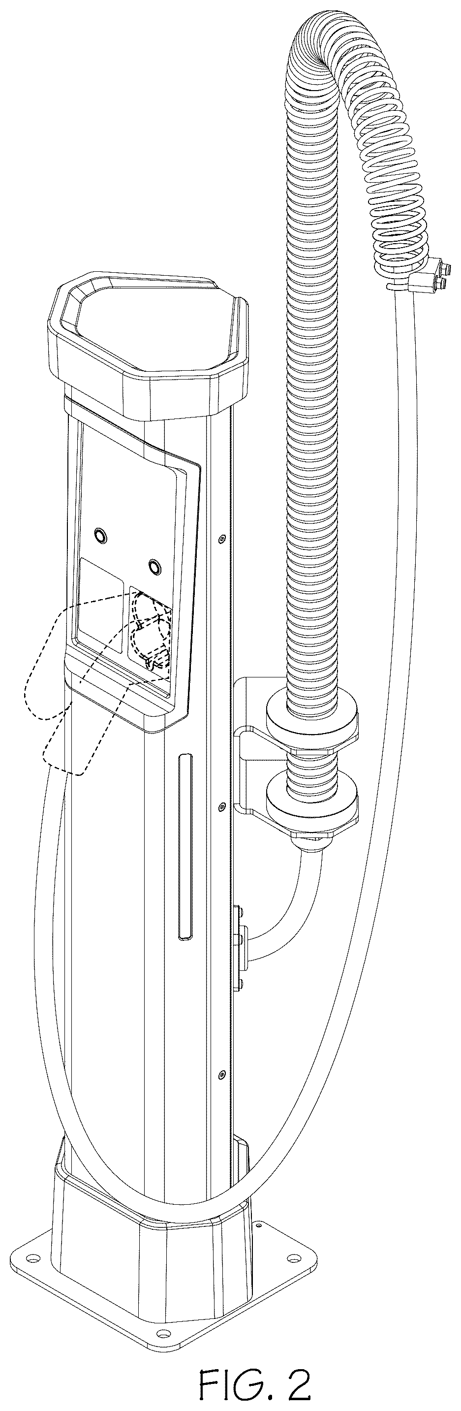Patent USD1078617 — Charging apparatus for vehicles — Figure 1