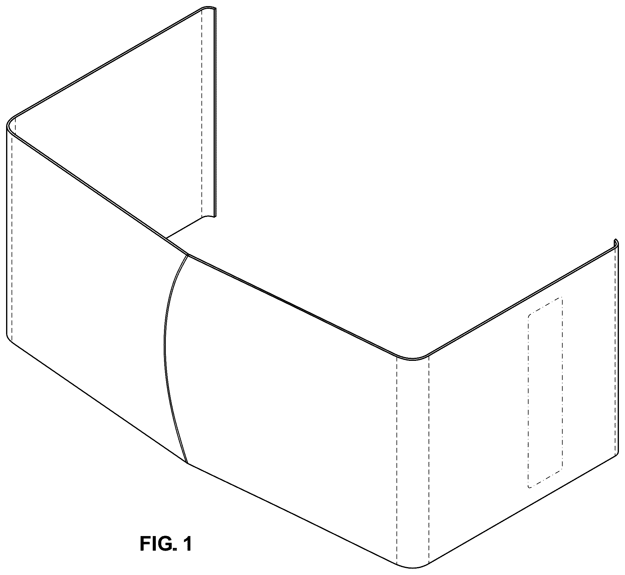 Patent USD1078637 Figure 1 – Rotatable front panel for a modular power storage system