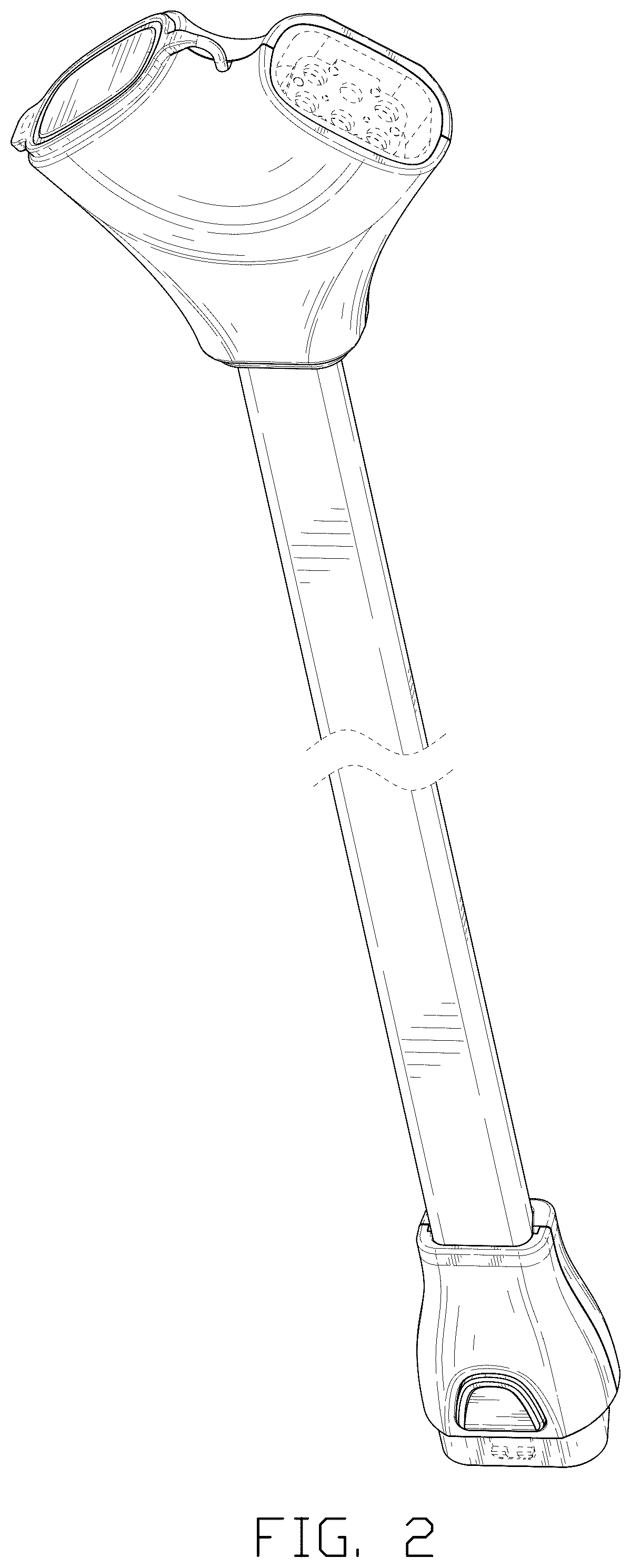 Patent USD1078640 — Connector for massager — Figure 1