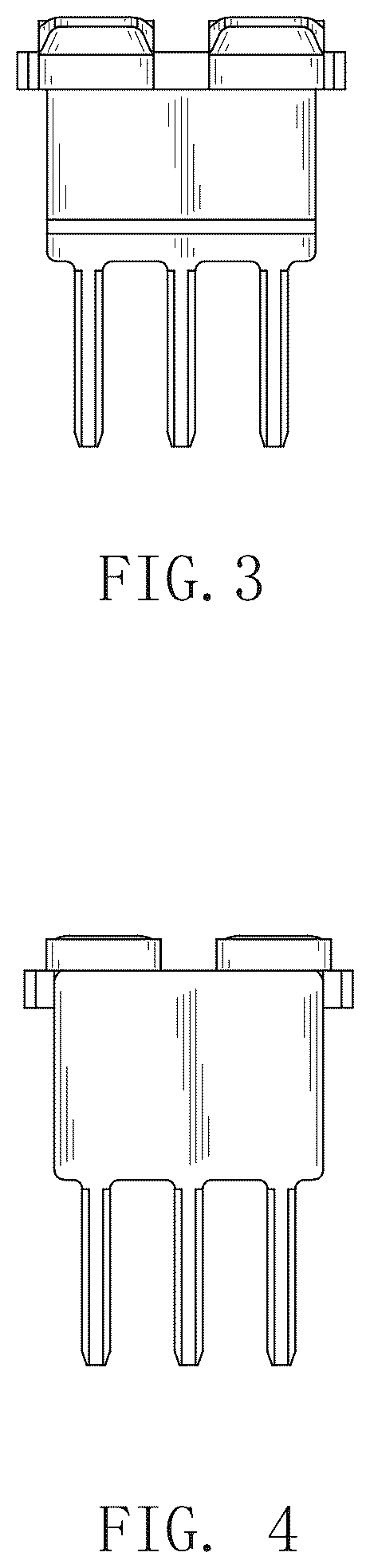 Patent USD1078656 Figure 3 – Upright power terminal