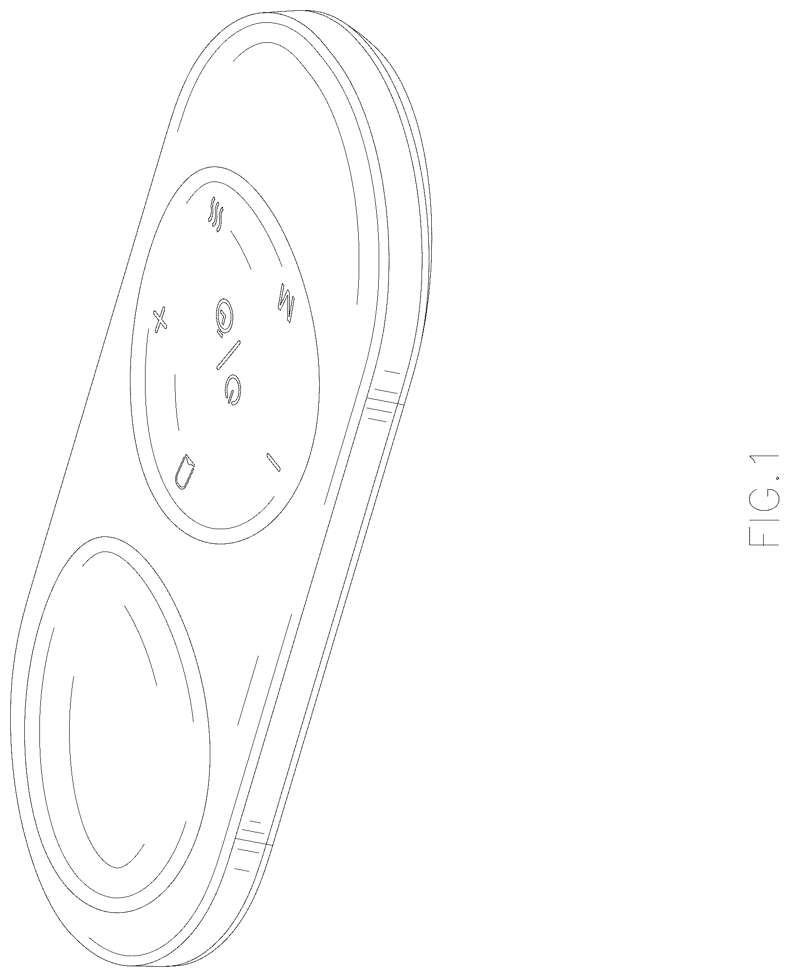 Patent USD1078660 — Remote control — Figure 1