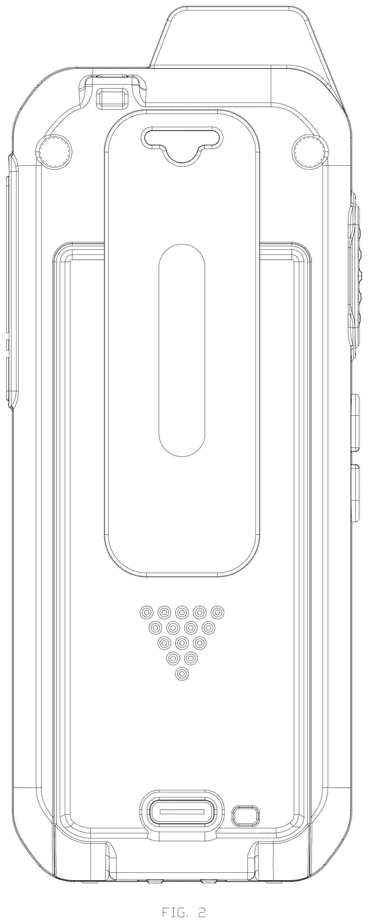 Patent USD1078674 — Walkie talkie — Figure 1
