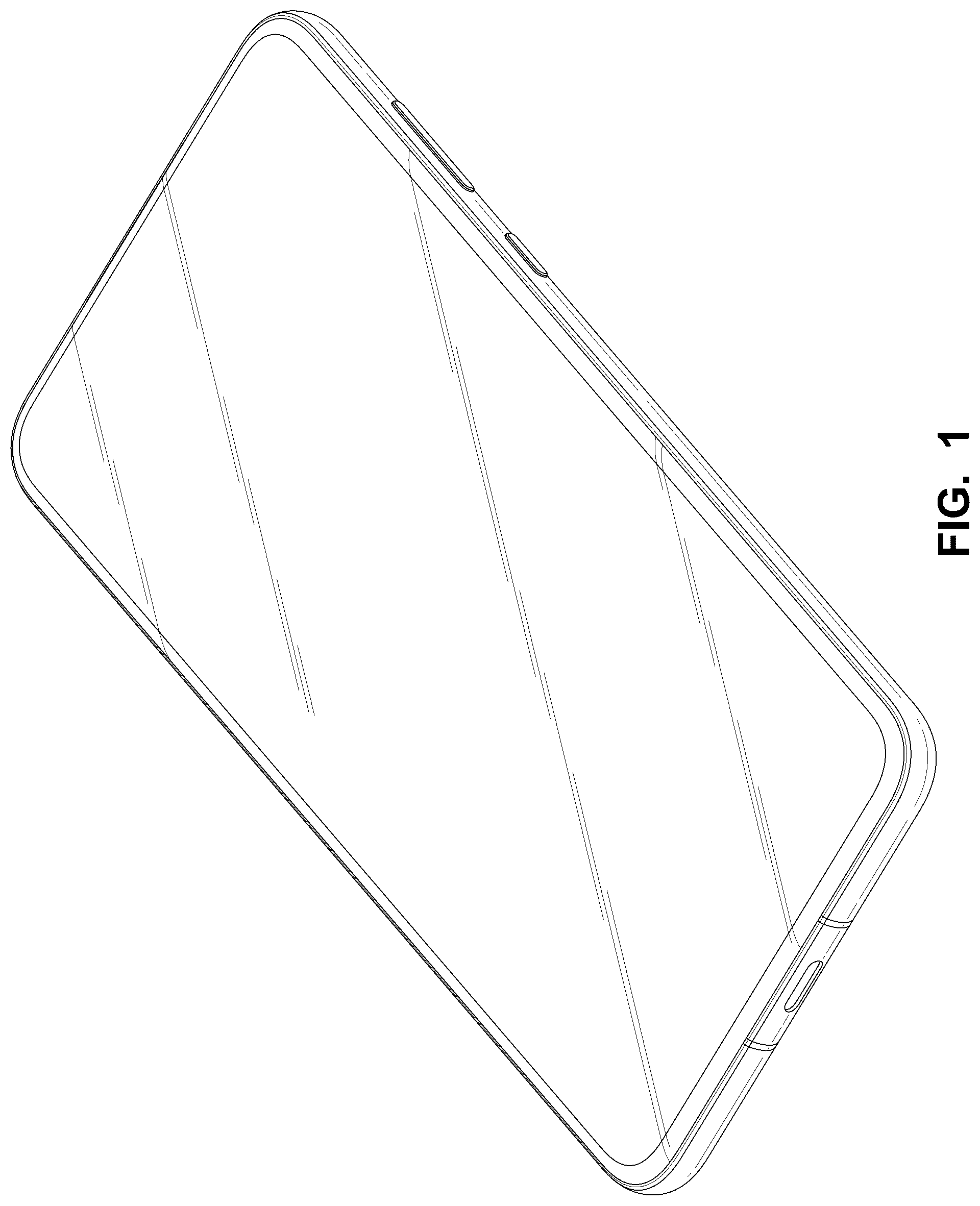 Patent USD1078676 — Mobile phone — Figure 1
