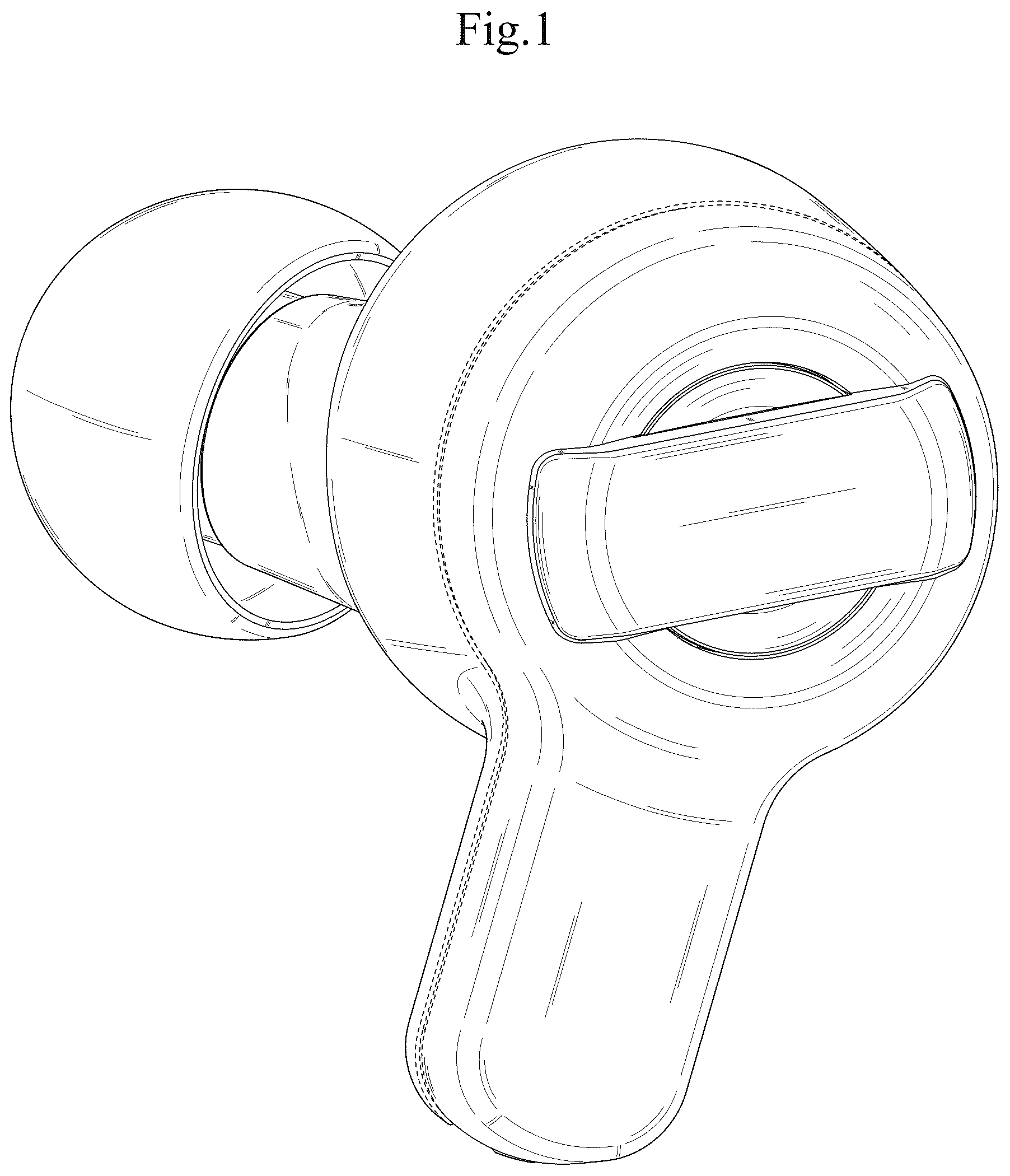 Patent USD1078691 — Earphone — Figure 1