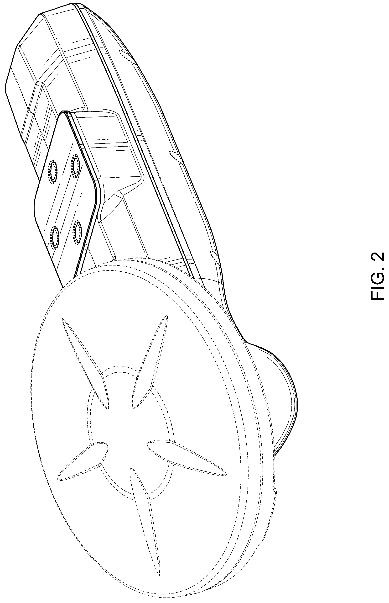 Patent USD1078707 Figure 2 – Handheld antenna mount