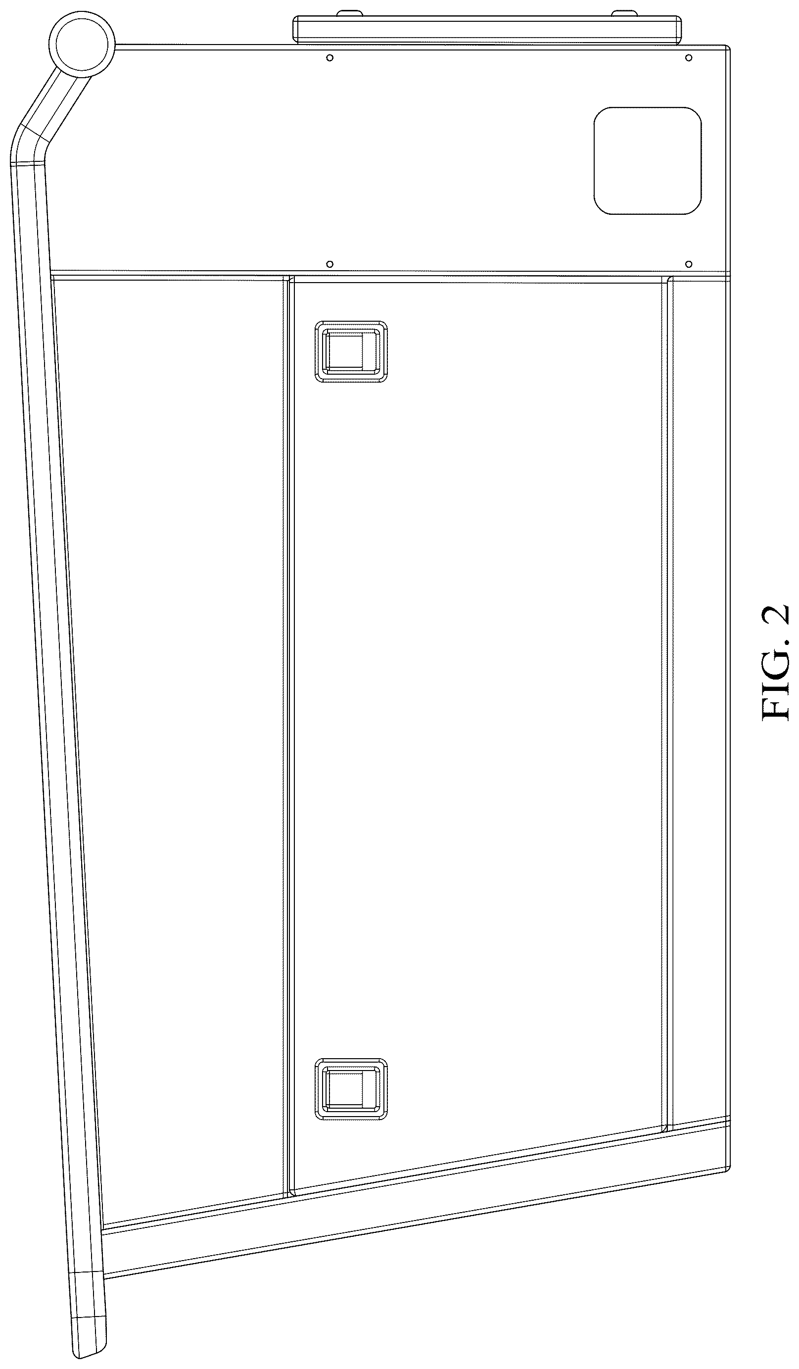 Patent USD1078725 Figure 2 – Operator workstation for vessels