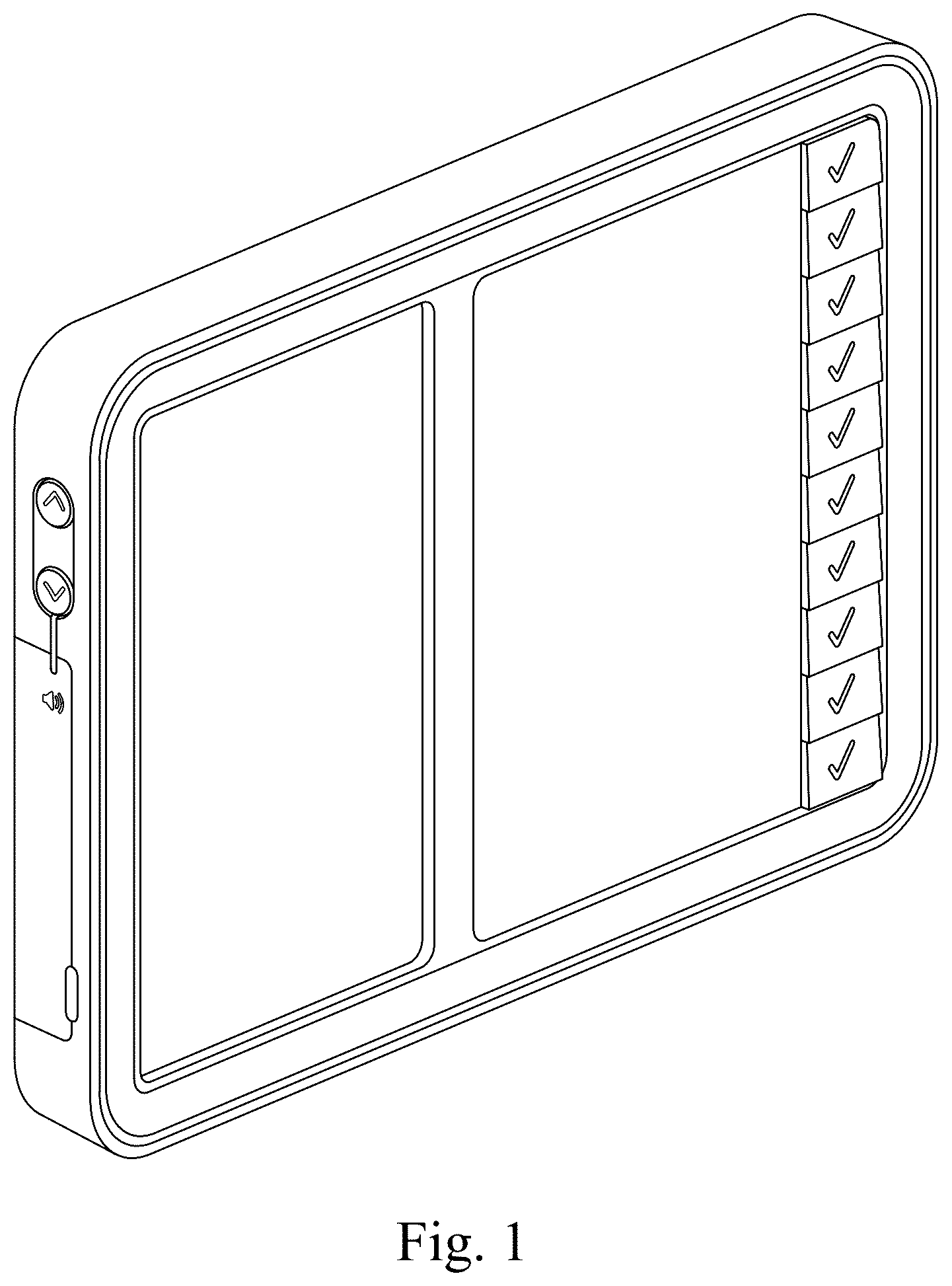 Patent USD1078731 Figure 1 – Task management device
