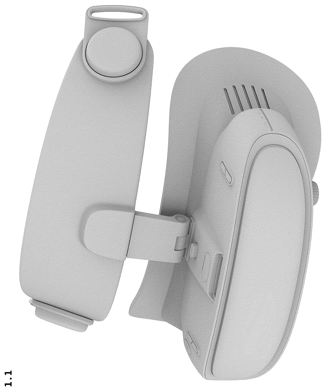 Patent USD1078735 — Head-mounted display — Figure 1