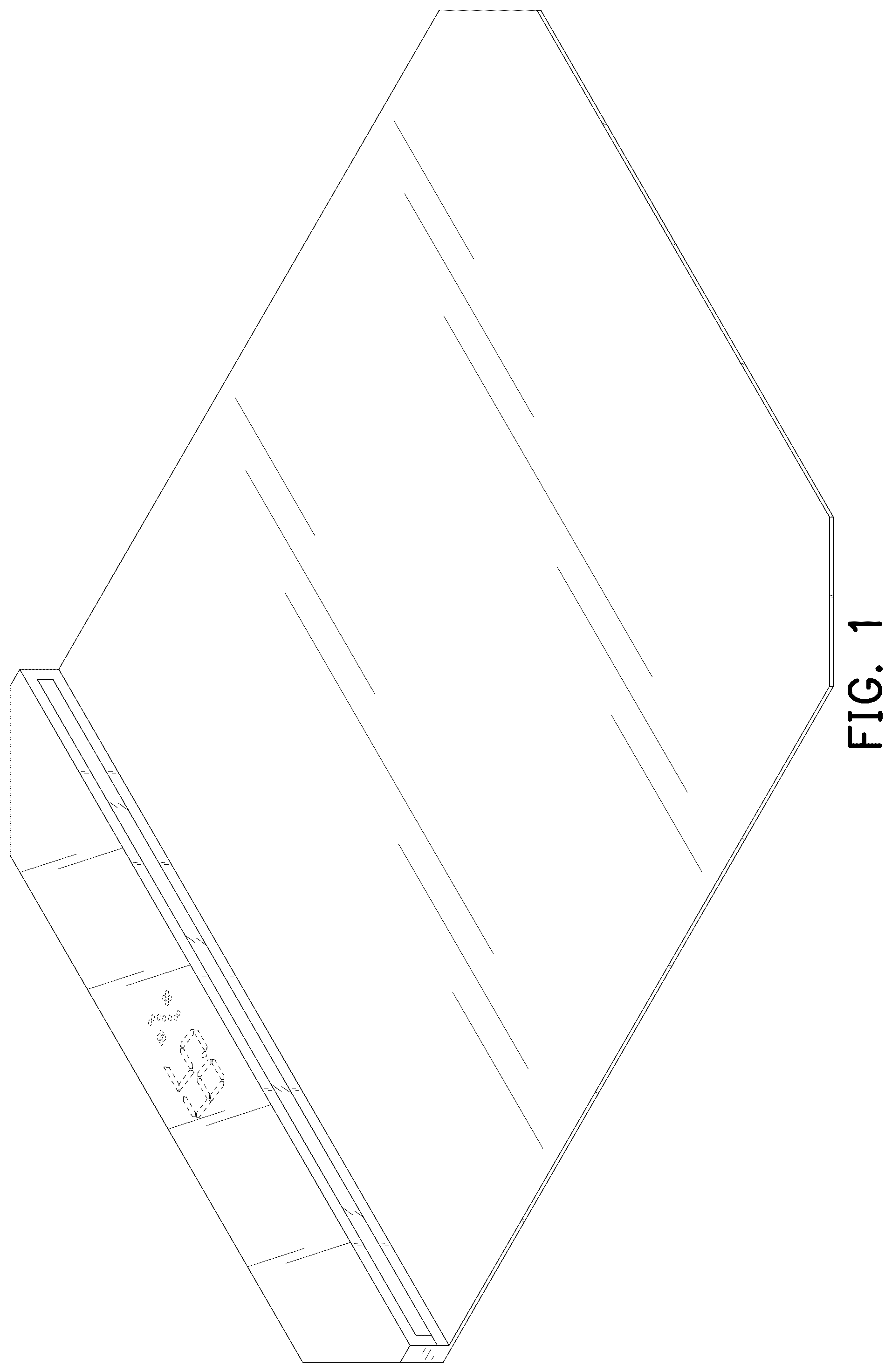 Patent USD1078747 — Mouse pad — Figure 1
