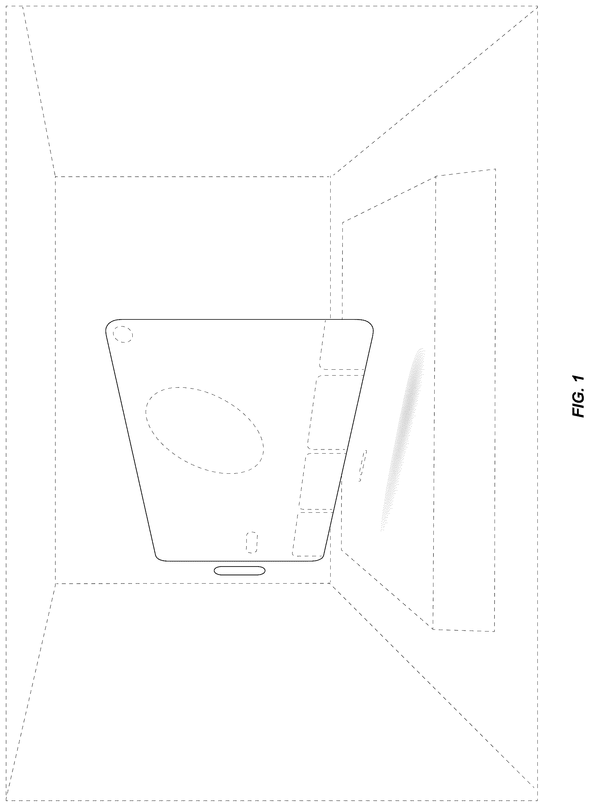 Patent USD1078761 Figure 1 – Computer display system or portion thereof showing an animated graphical user interface having a three dimensional appearance