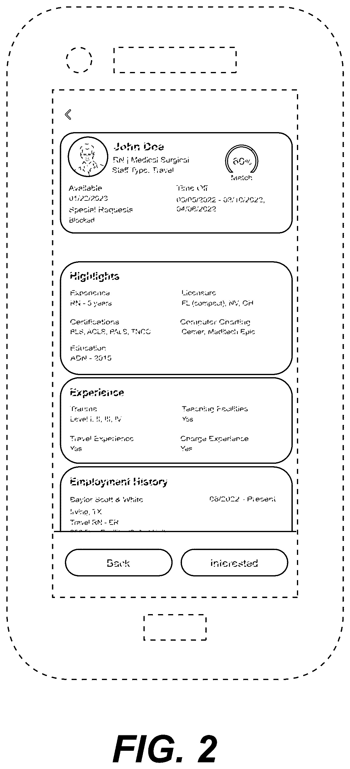 Patent USD1078763 — Display screen with a graphical user interface for a mobile device — Figure 1