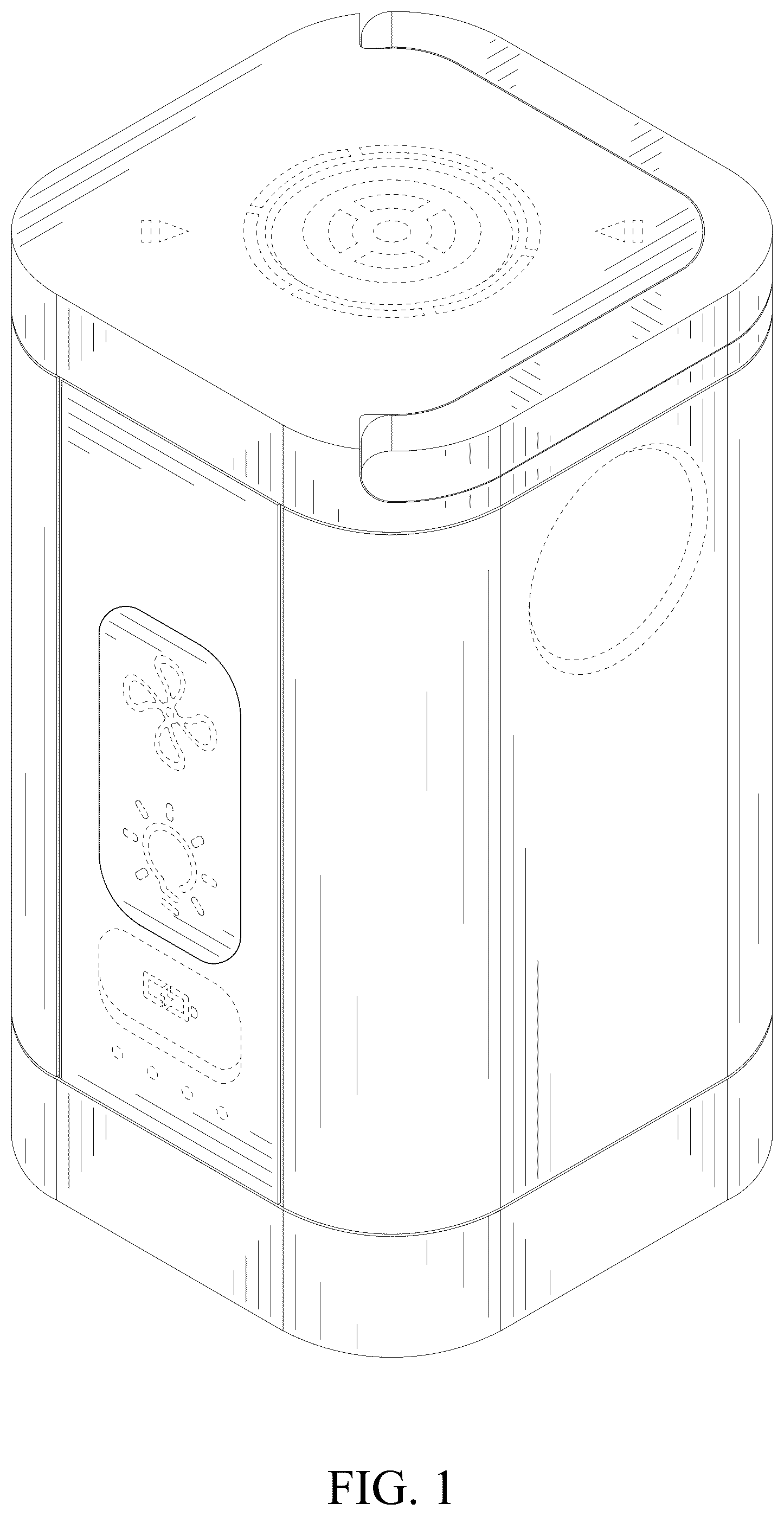 Patent USD1078799 Figure 1 – Air pump