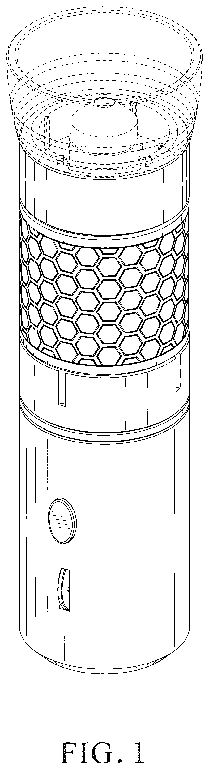 Patent USD1078815 Figure 1 – Microscope