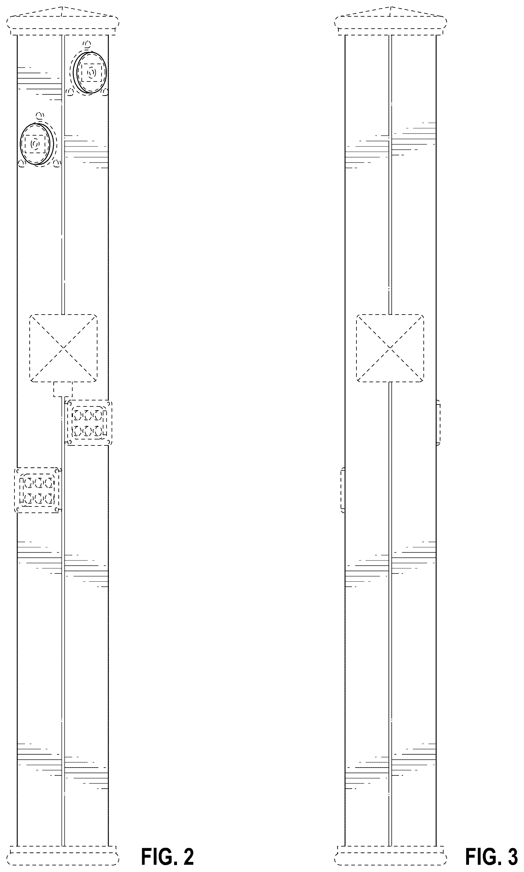 Patent USD1078825 — Video surveillance post — Figure 1