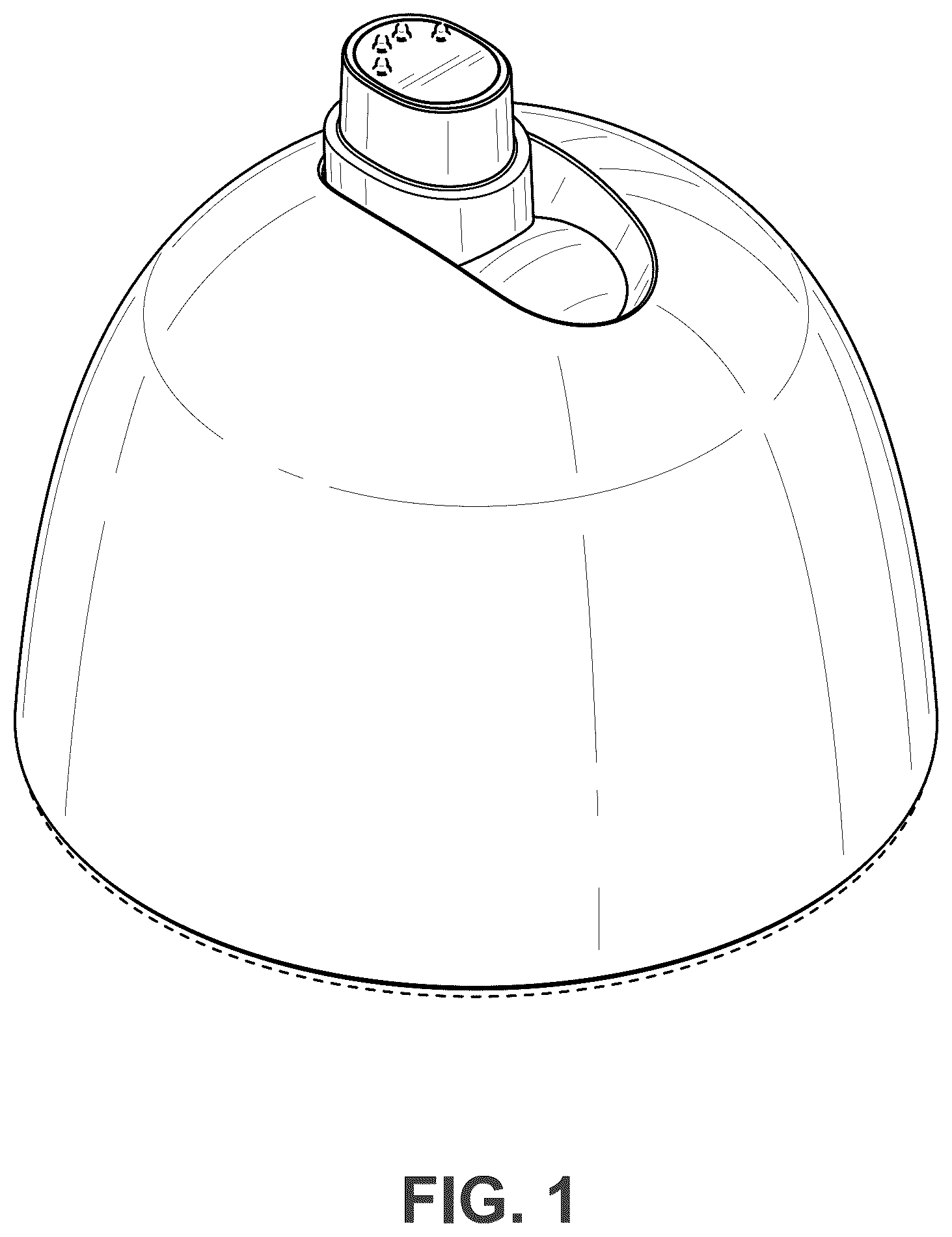 Patent USD1078829 — Base for a detachable camera device — Figure 1