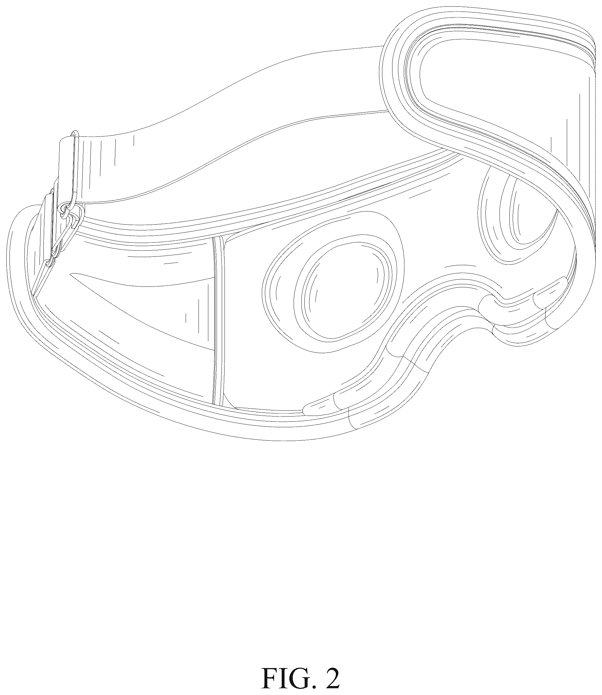 Patent USD1078835 — Eye mask — Figure 1