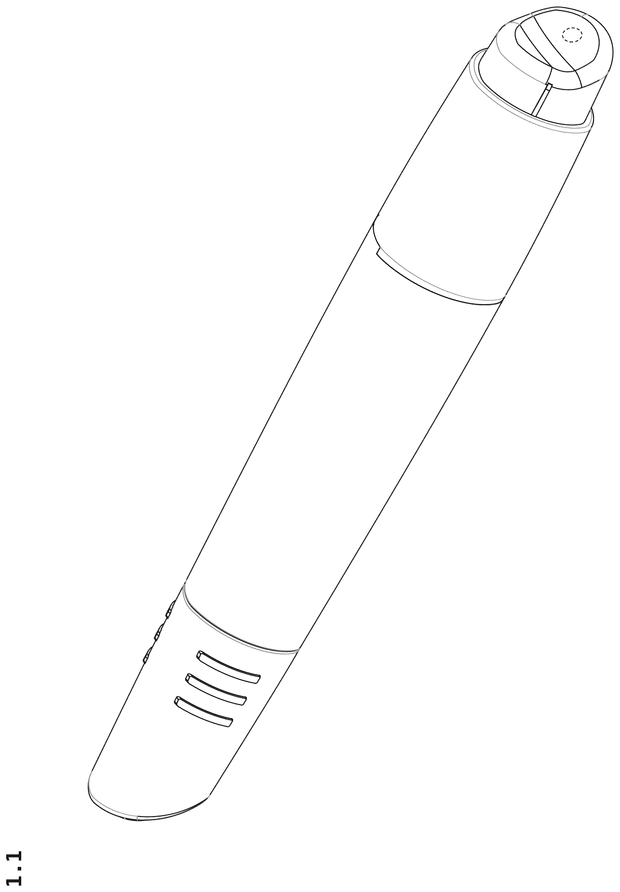 Patent USD1078845 — Marker — Figure 1