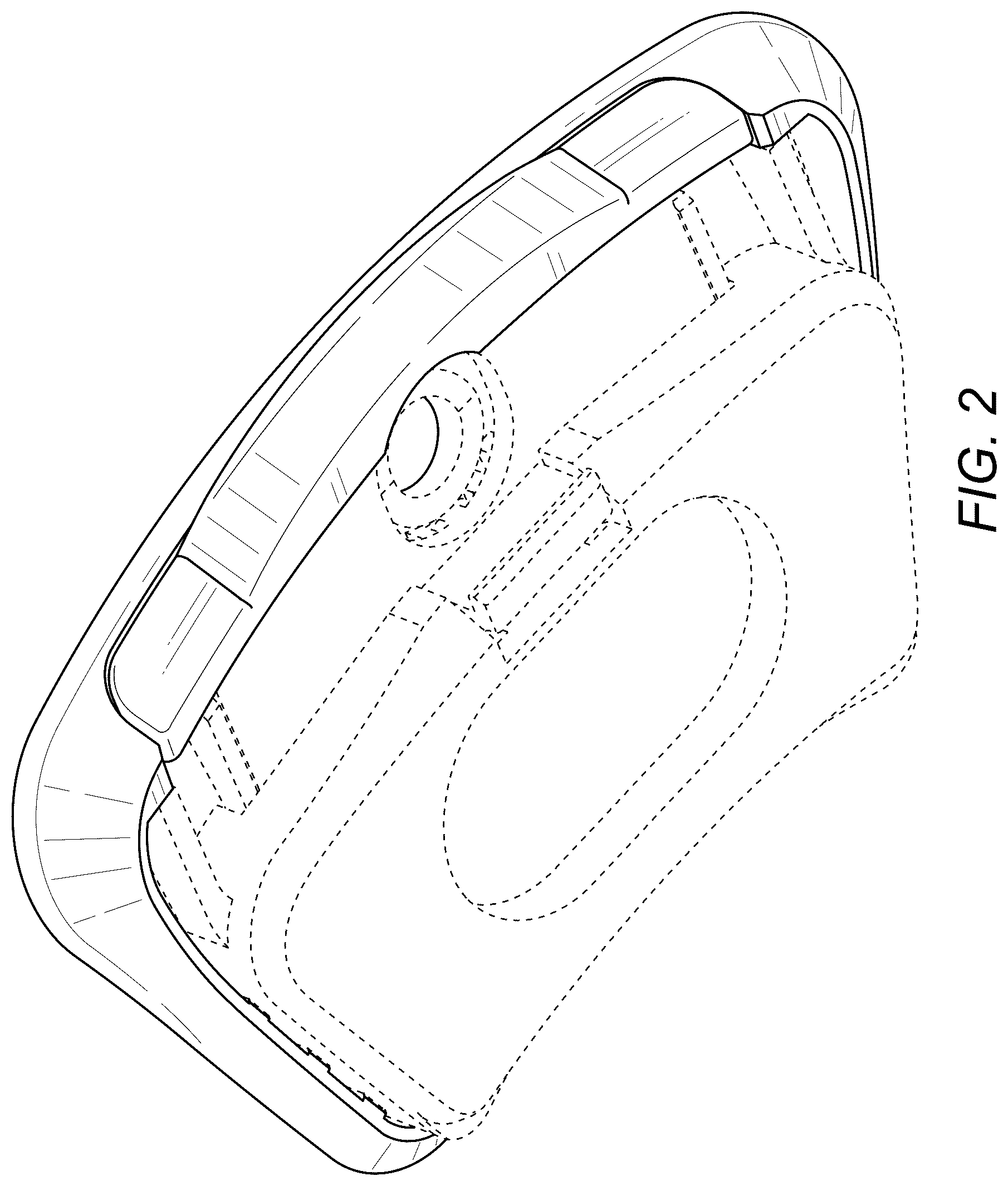 Patent USD1078853 — Control button of controller for electronic device — Figure 1