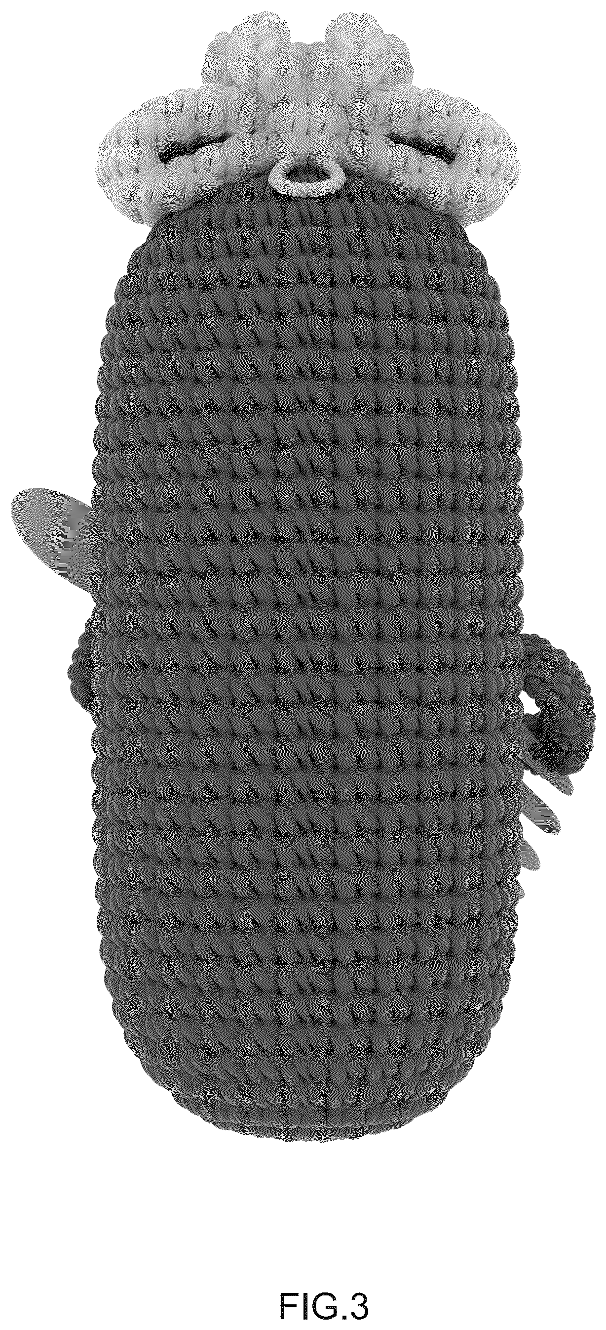 Patent USD1078877 — Crochet toy — Figure 1