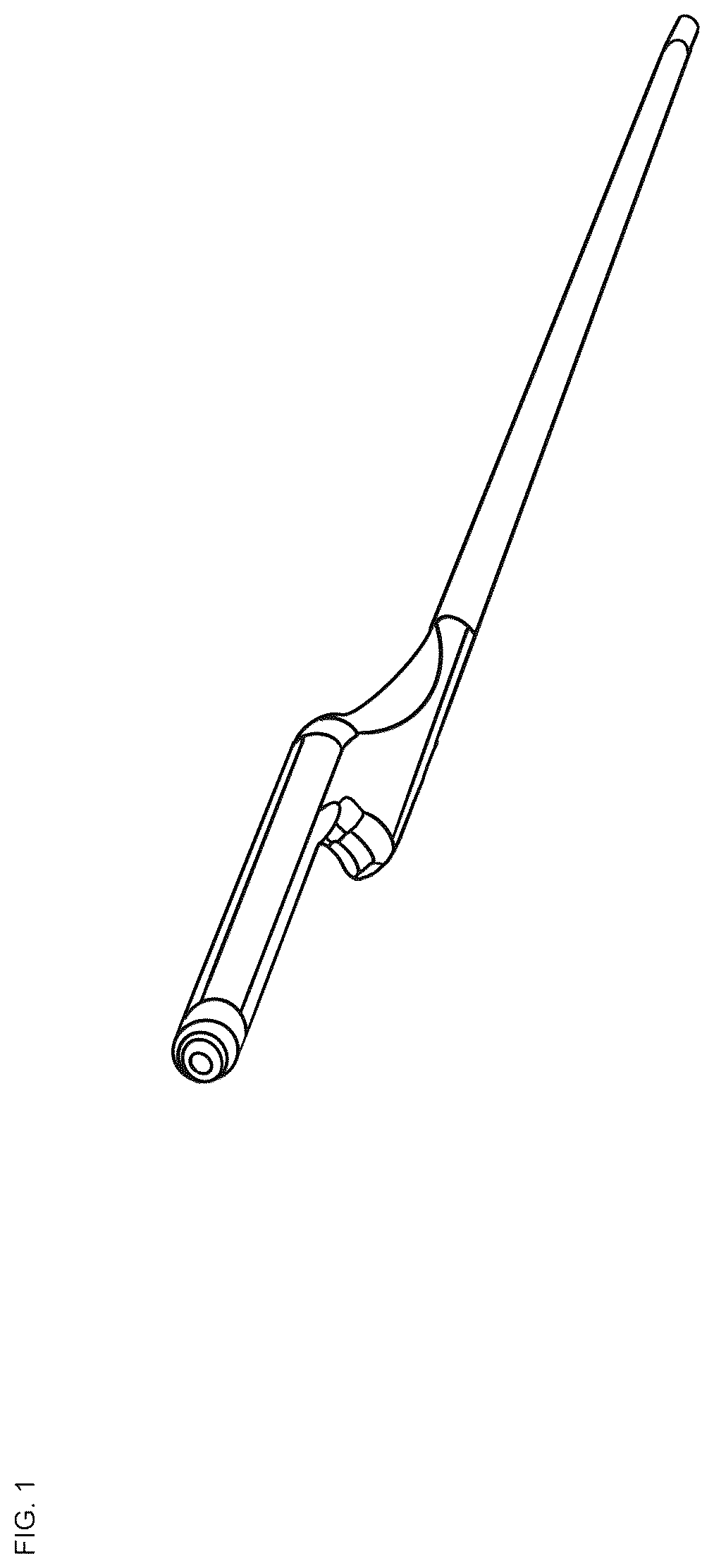 Patent USD1078882 Figure 1 – Pool cue