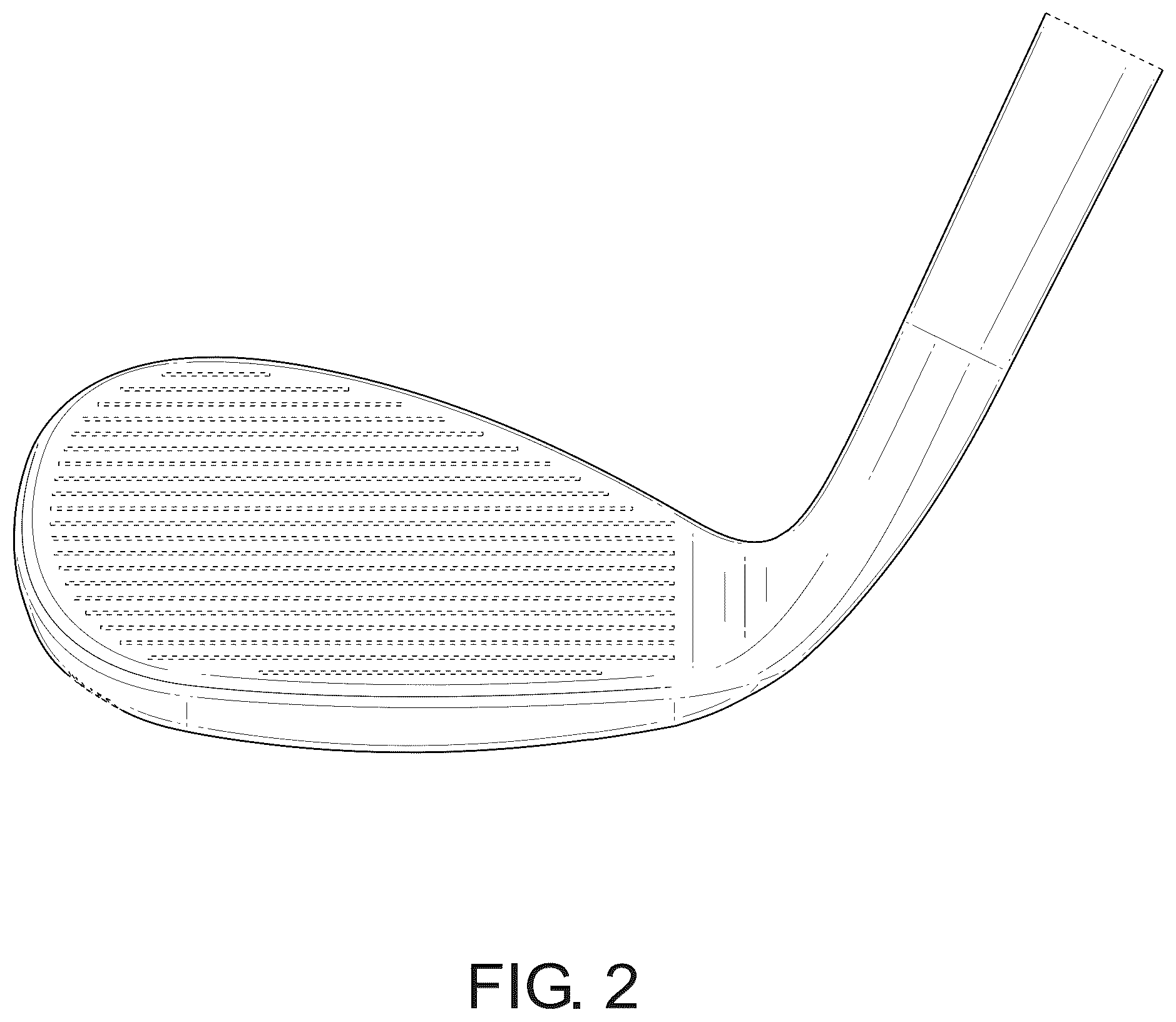 Patent USD1078898 Figure 2 – Golf club head
