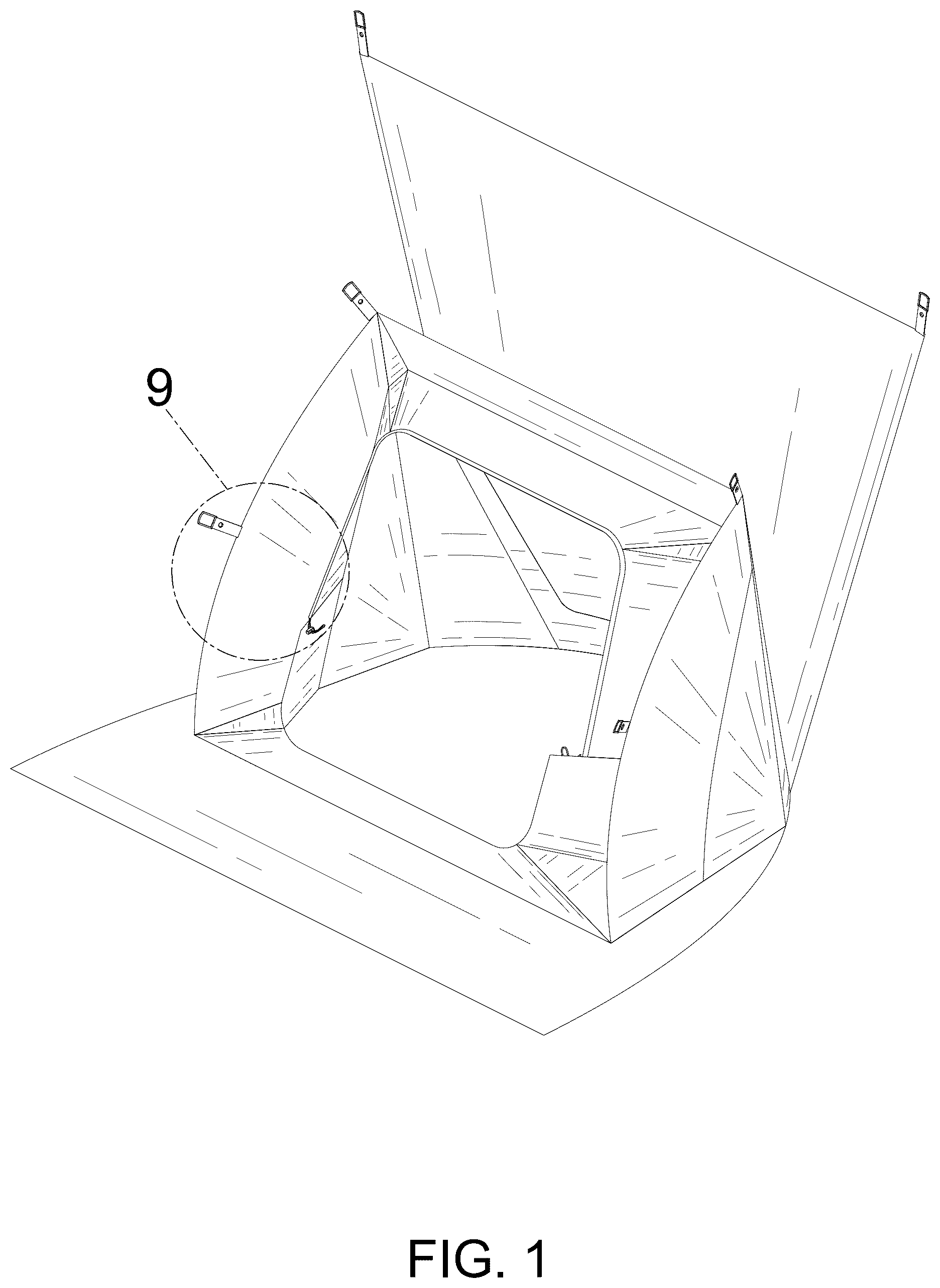 Patent USD1078909 — Canopy — Figure 1