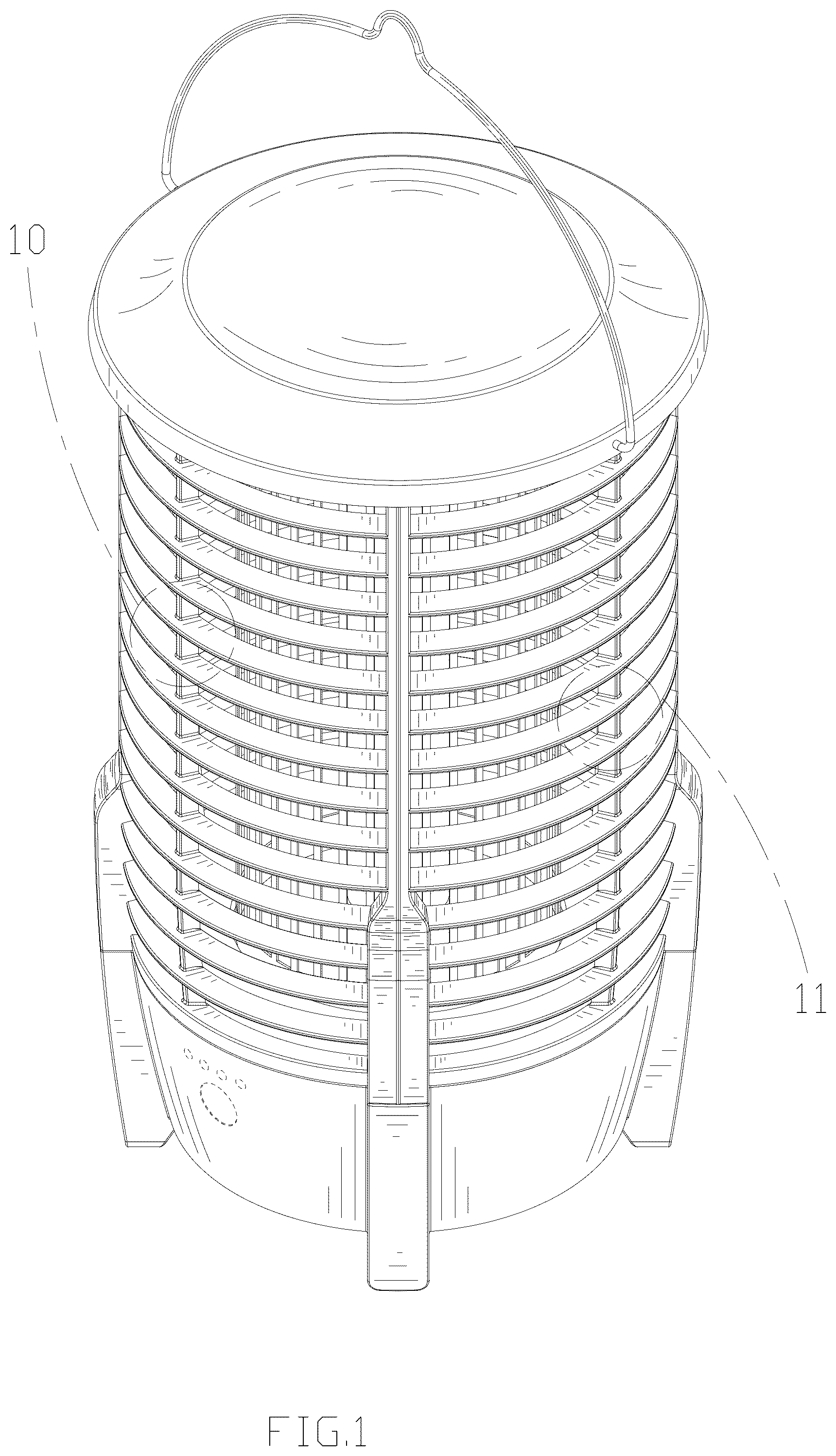 Patent USD1078920 — Mosquito killer lamp — Figure 1