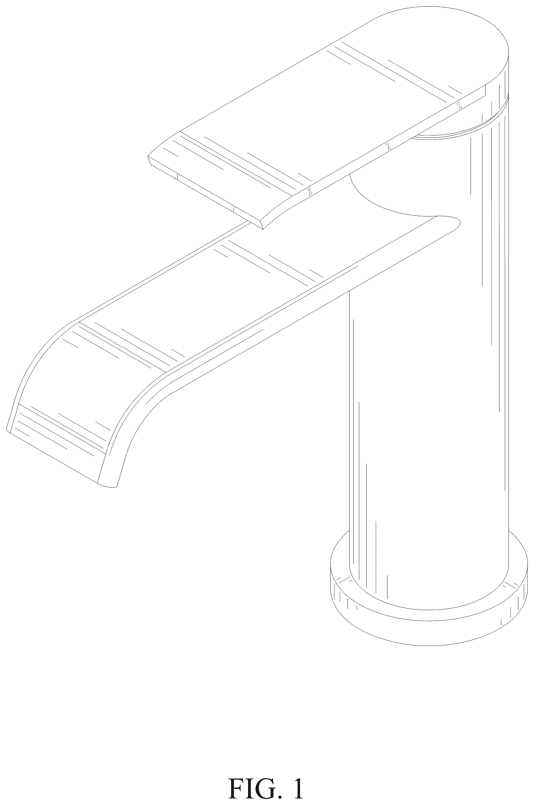 Patent USD1078938 — Faucet — Figure 1
