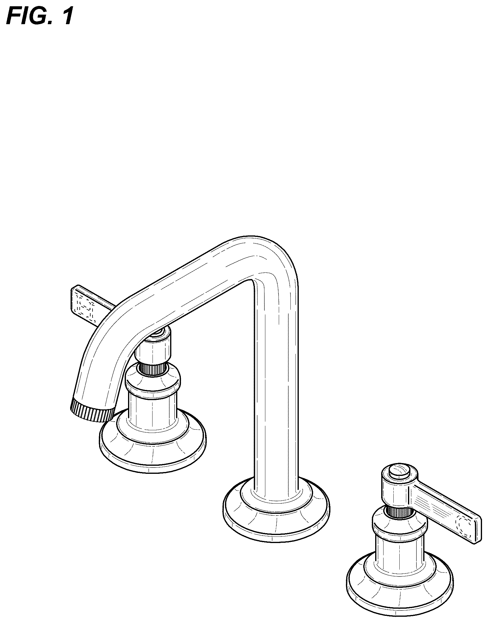 Patent USD1078941 — Faucet — Figure 1