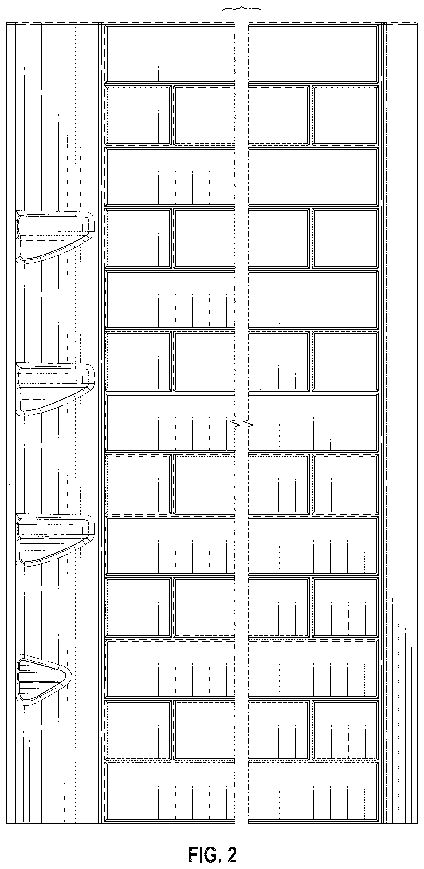 Patent USD1078954 Figure 2 – Shower enclosure