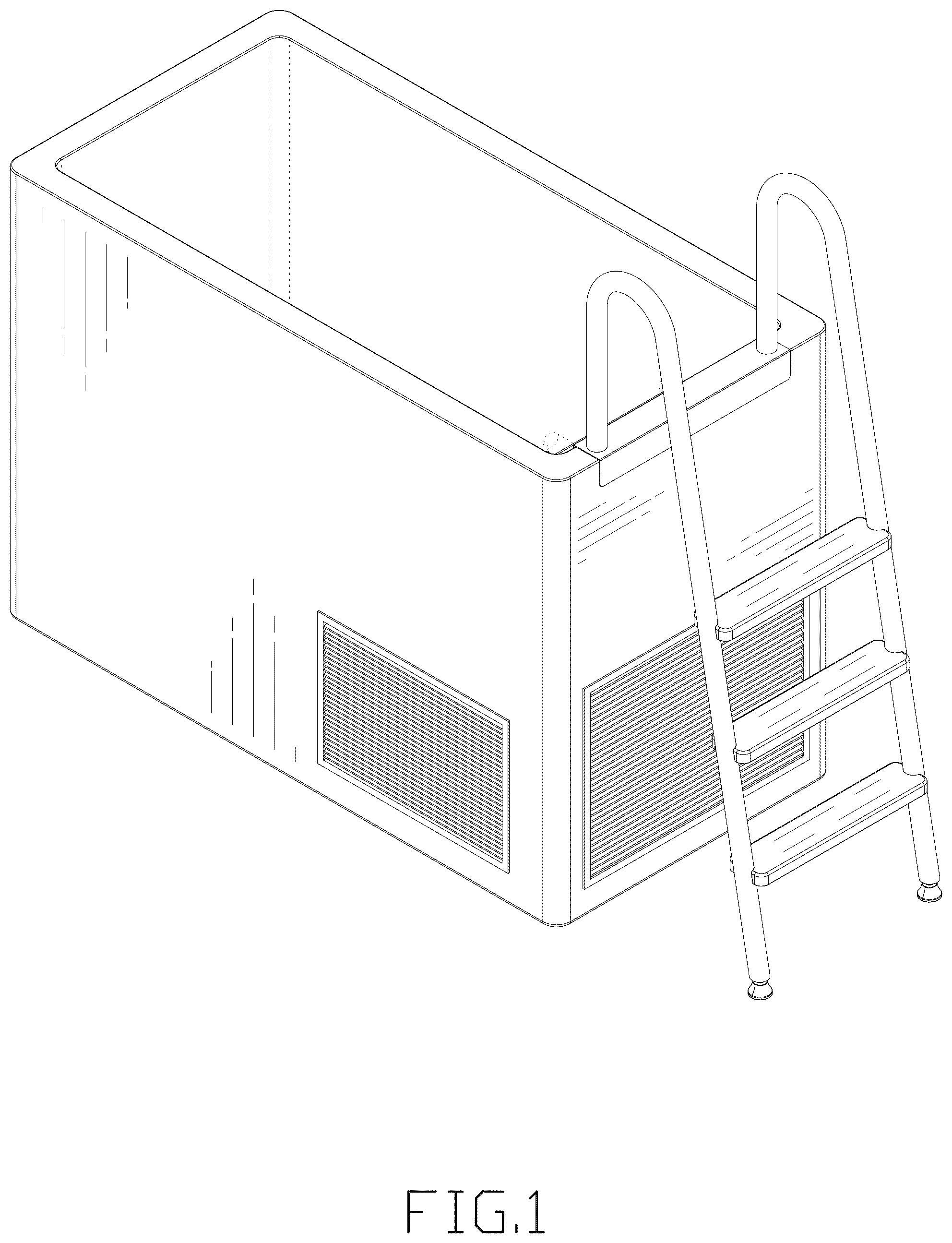 Patent USD1078956 — Bathtub — Figure 1