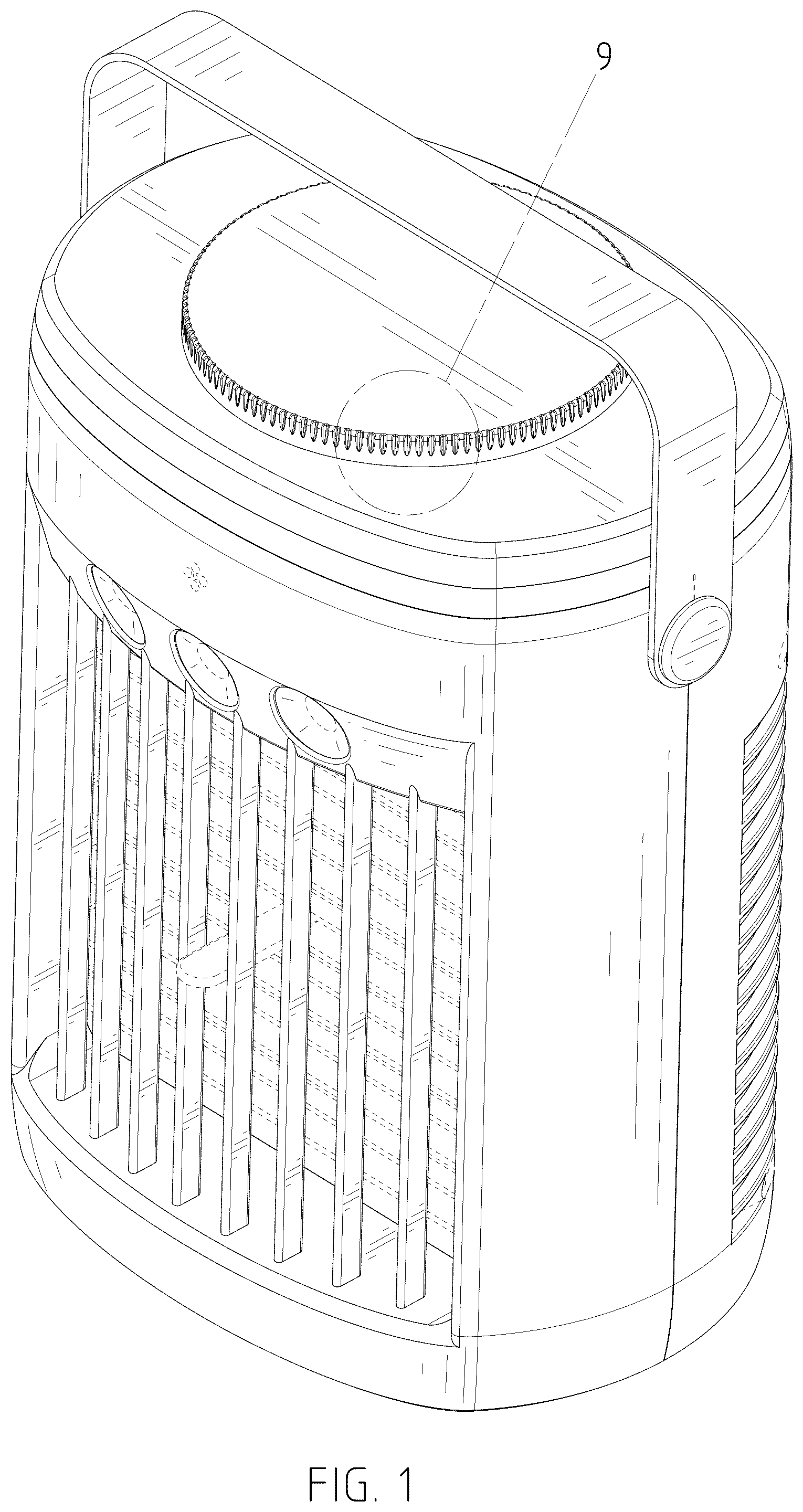 Patent USD1078963 — Cooling fan — Figure 1