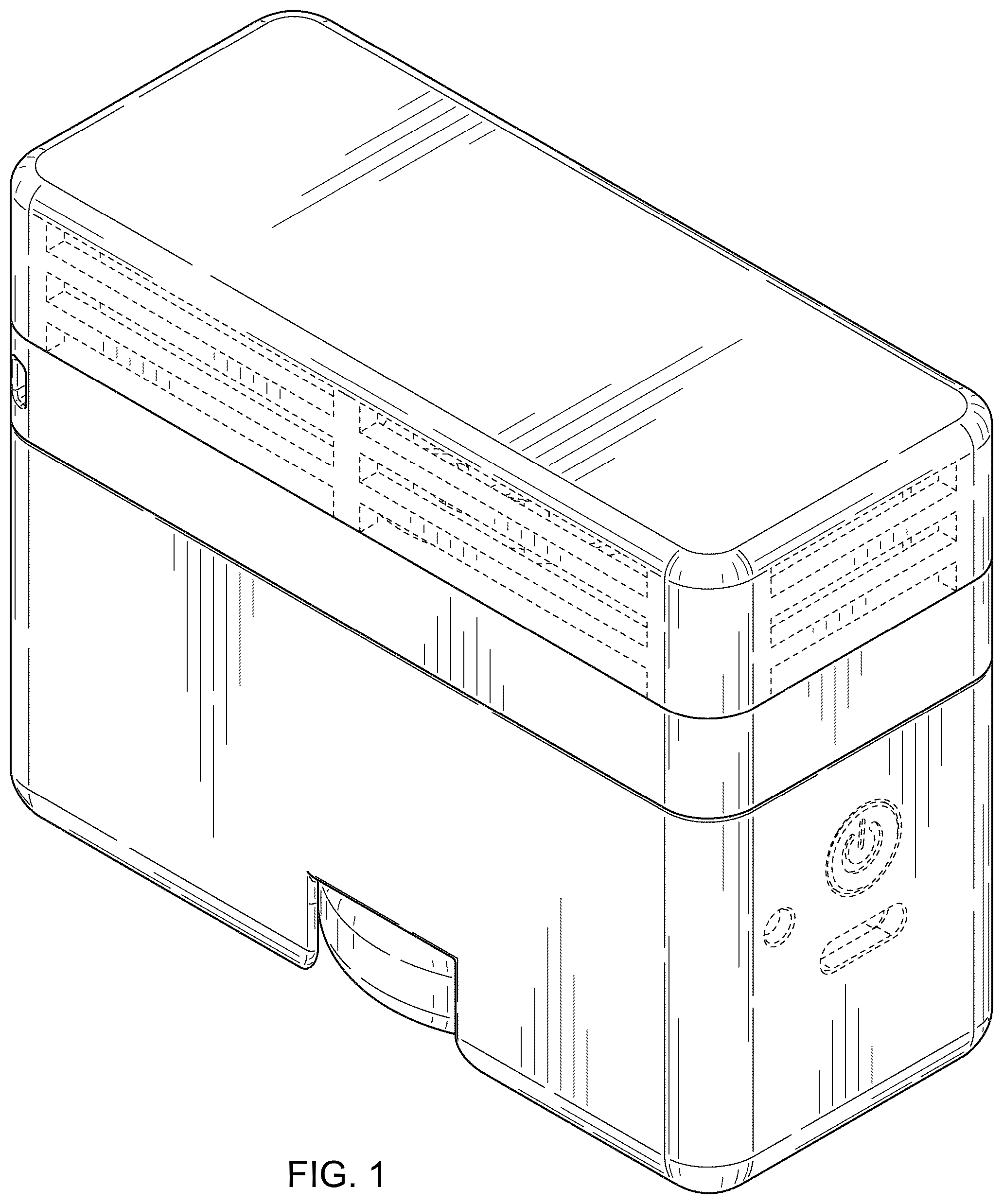 Patent USD1078967 — Portable vaporizer device — Figure 1