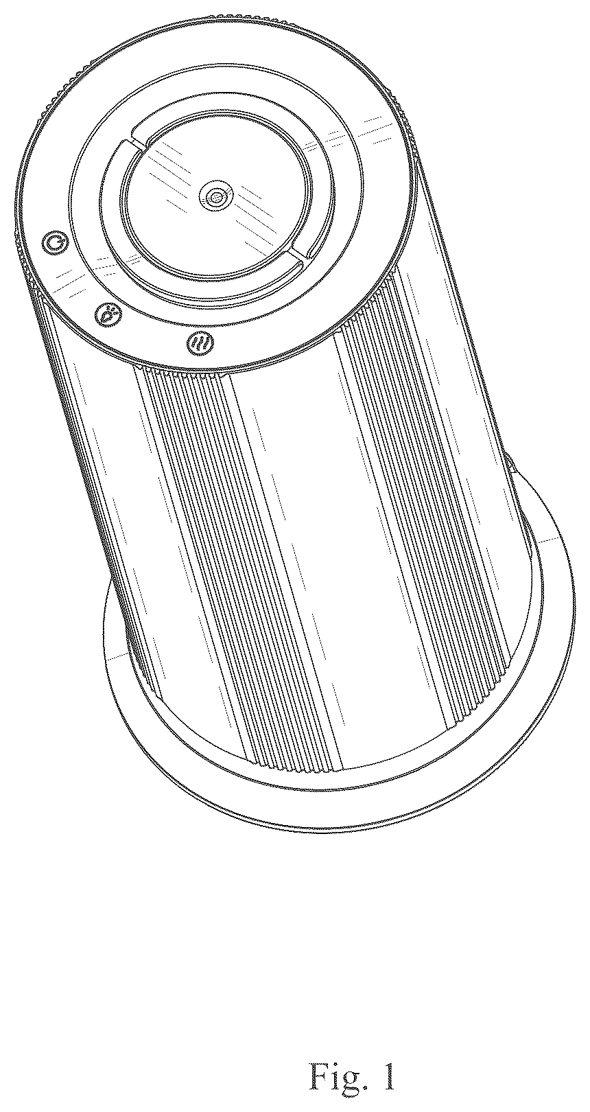 Patent USD1078976 — Aroma nebulizing diffuser — Figure 1
